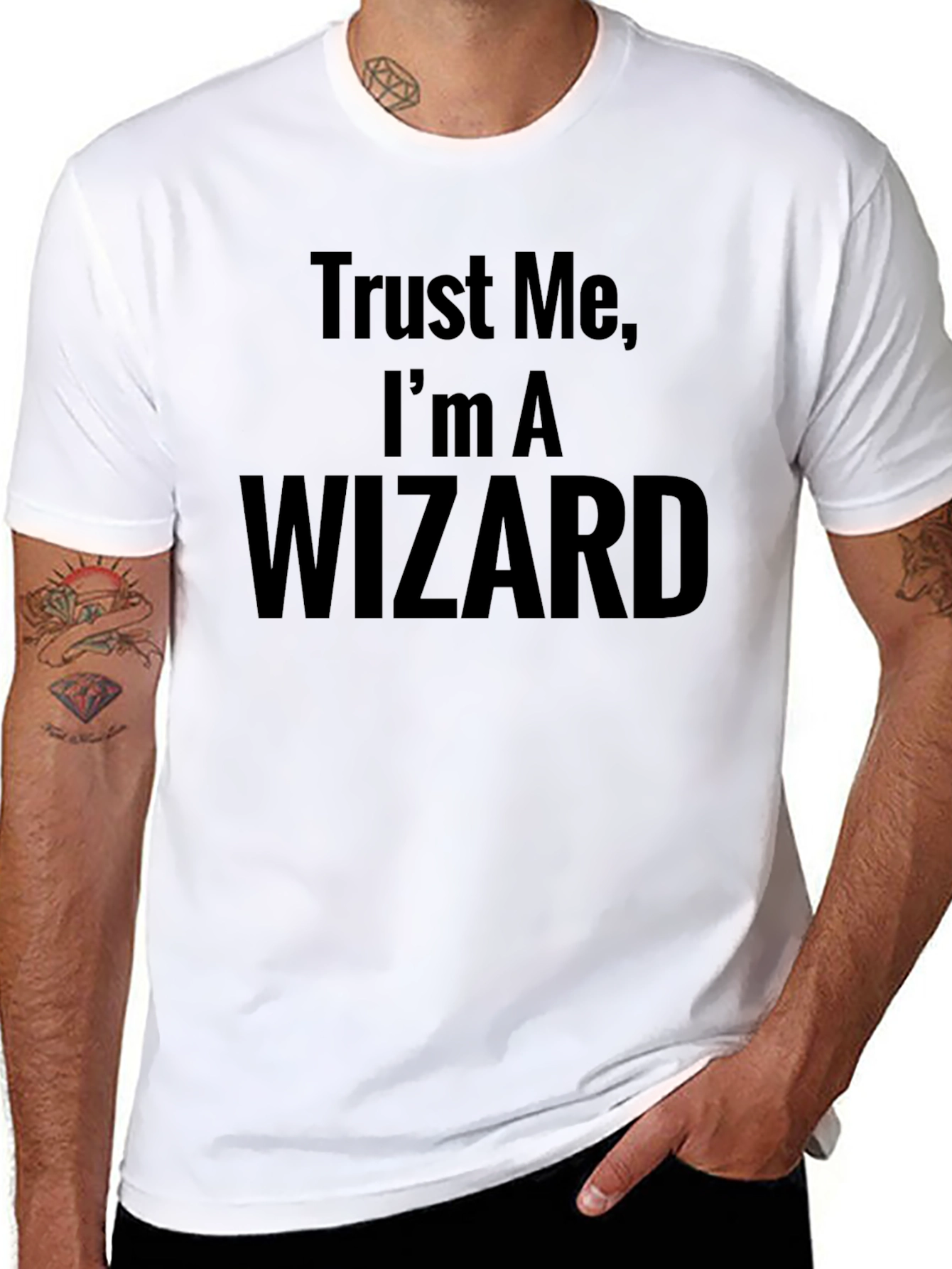 Trust Me Im a Wizard - Novelty T-Shirt