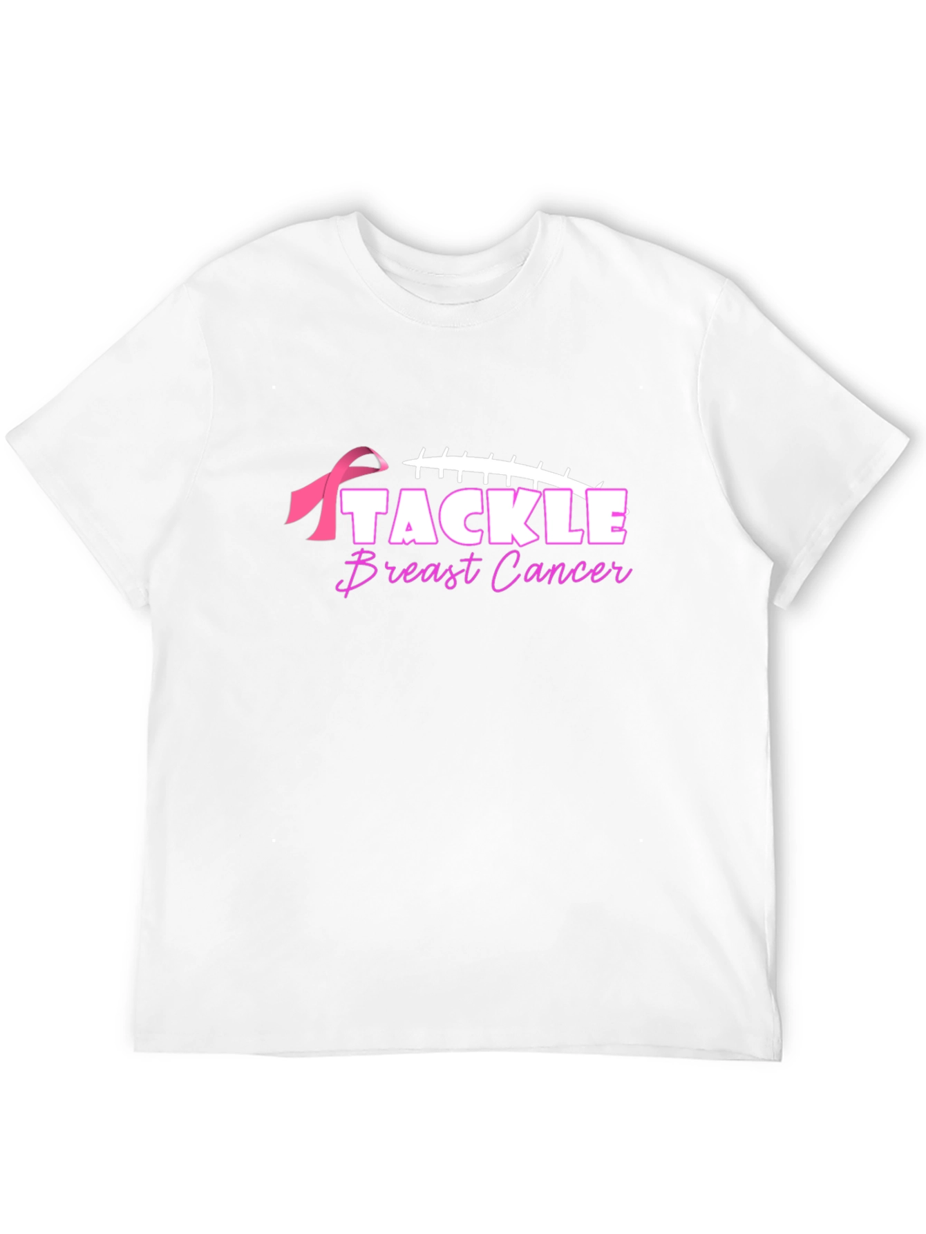 Tackle Breast Cancer Awareness T-Shirt