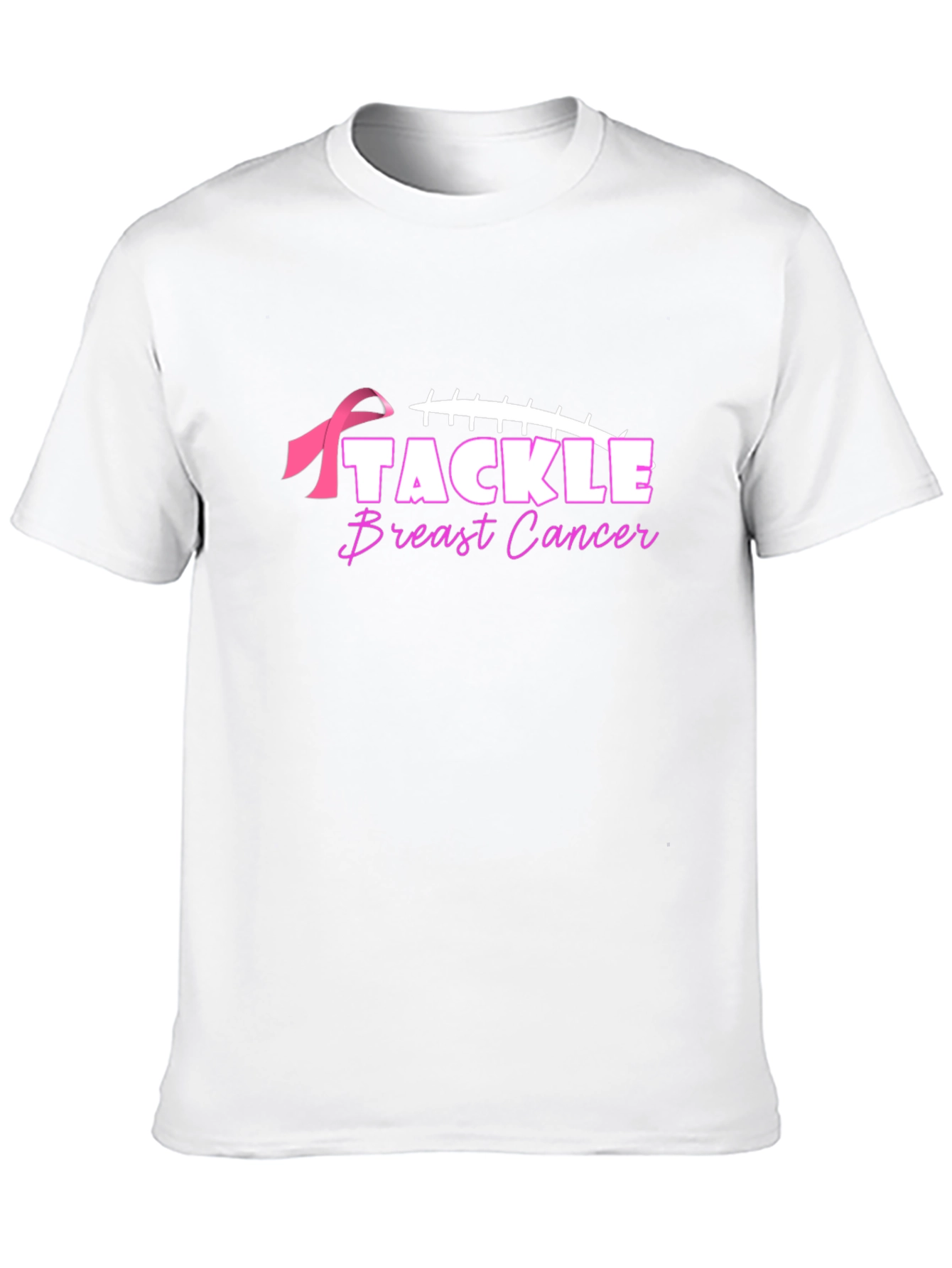 Tackle Breast Cancer Awareness T-Shirt