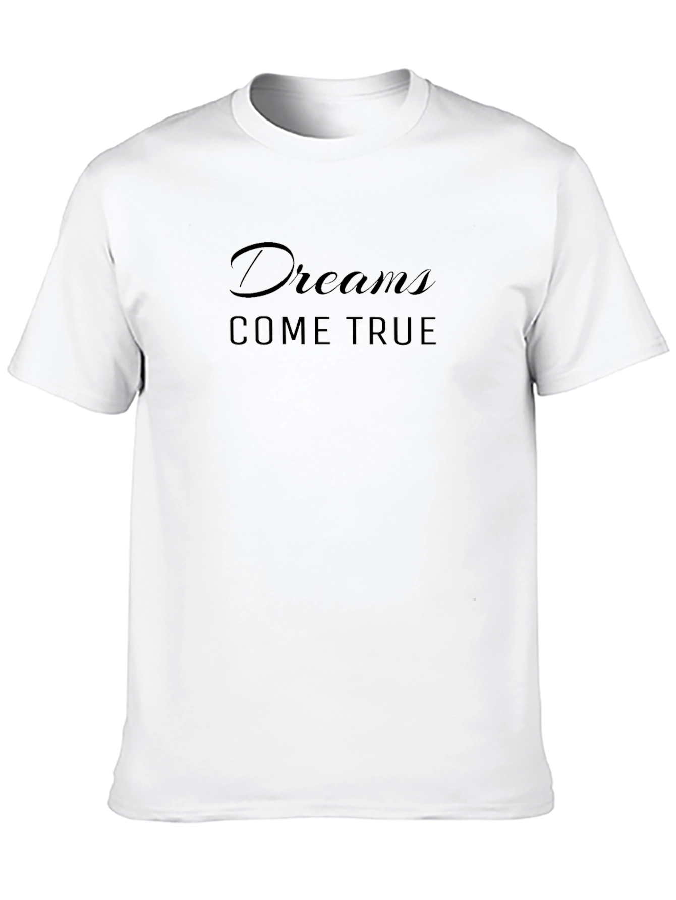 Dreams Come True Black T-Shirt