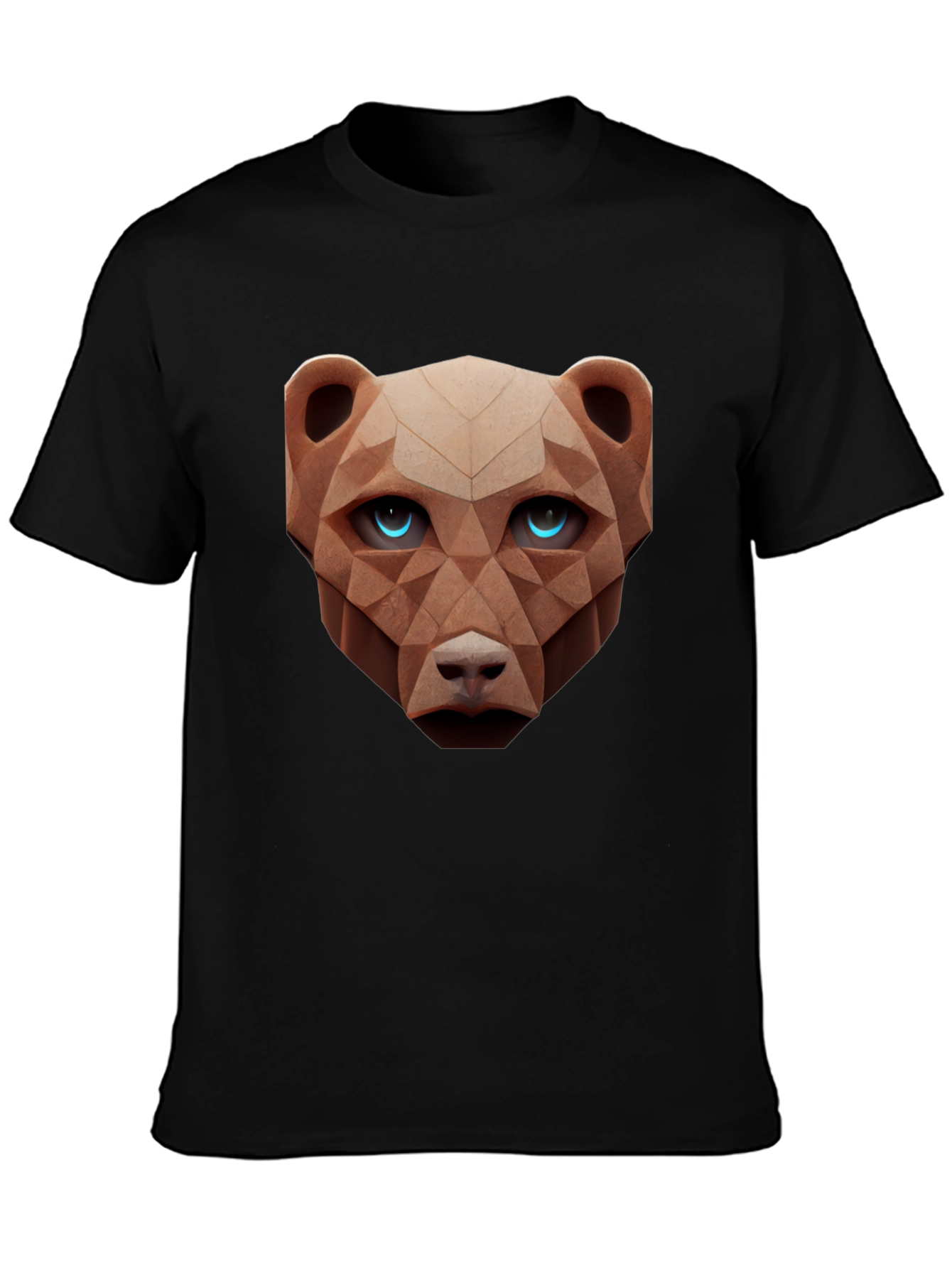 Geometric Bear Graphic Tee