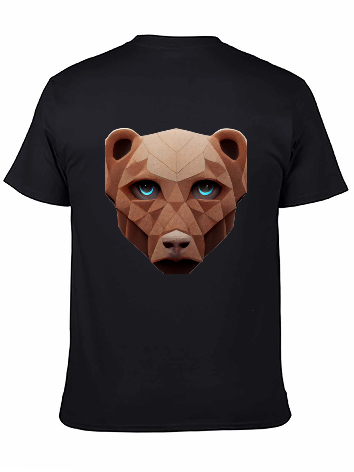 Geometric Bear Graphic Tee