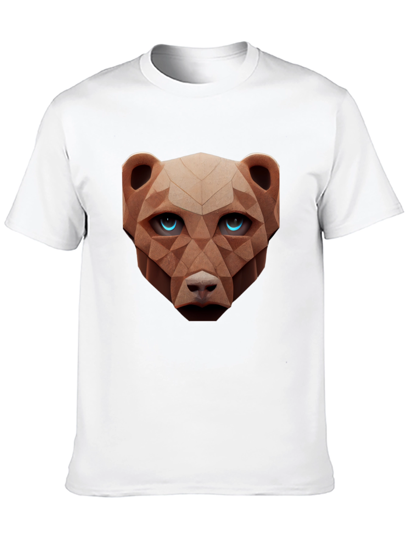 Geometric Bear Graphic Tee