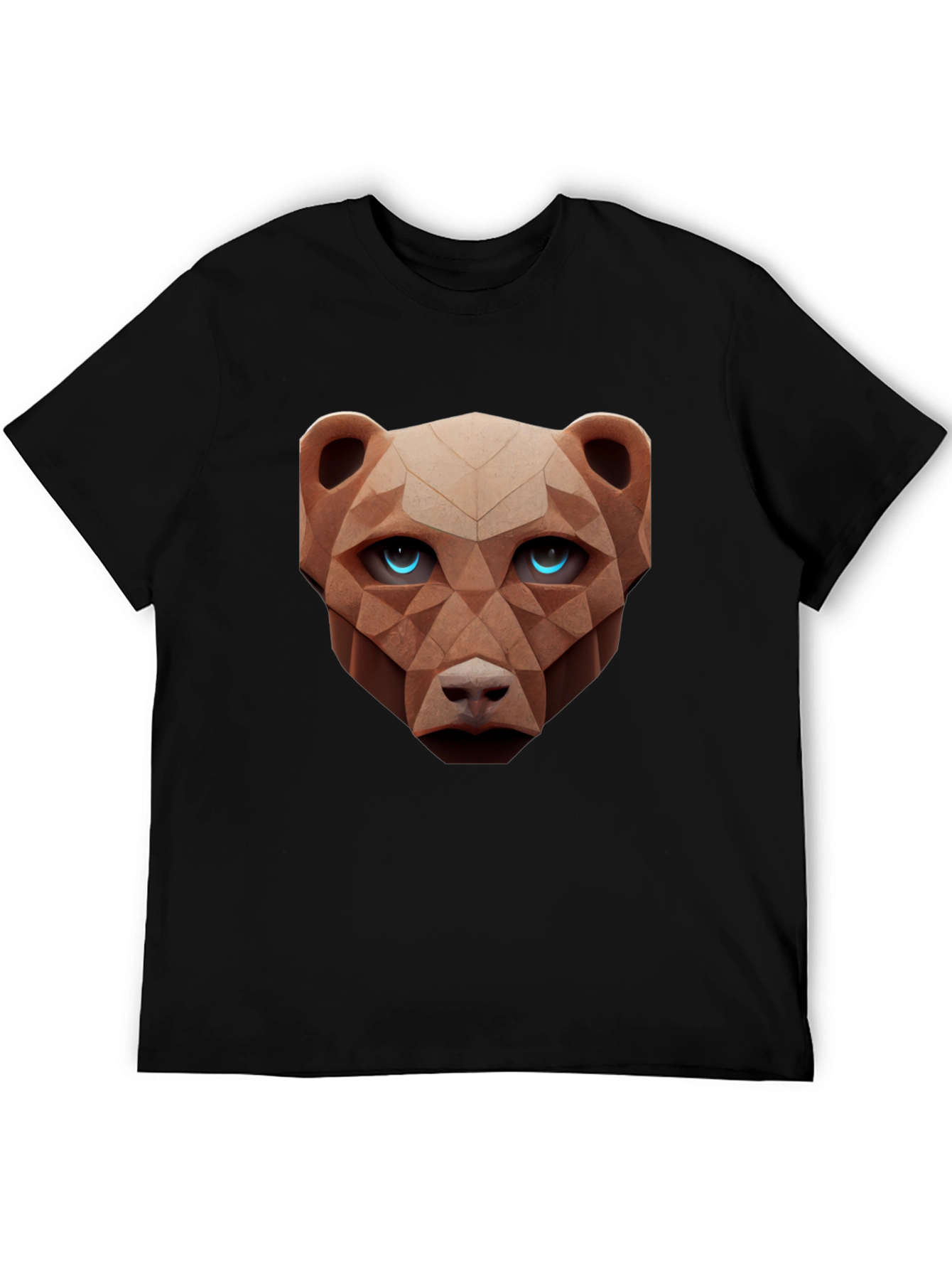 Geometric Bear Graphic Tee