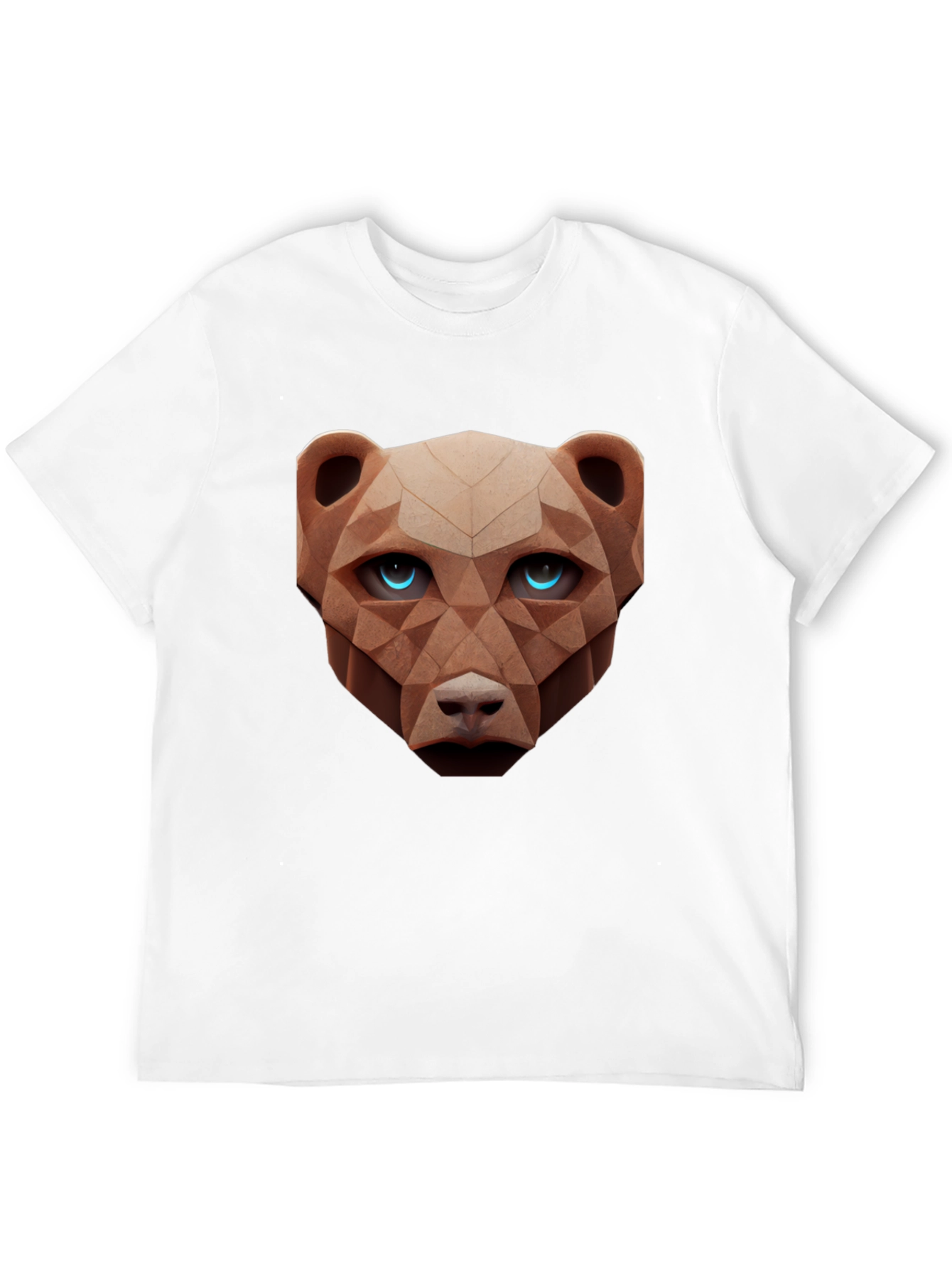 Geometric Bear Graphic Tee