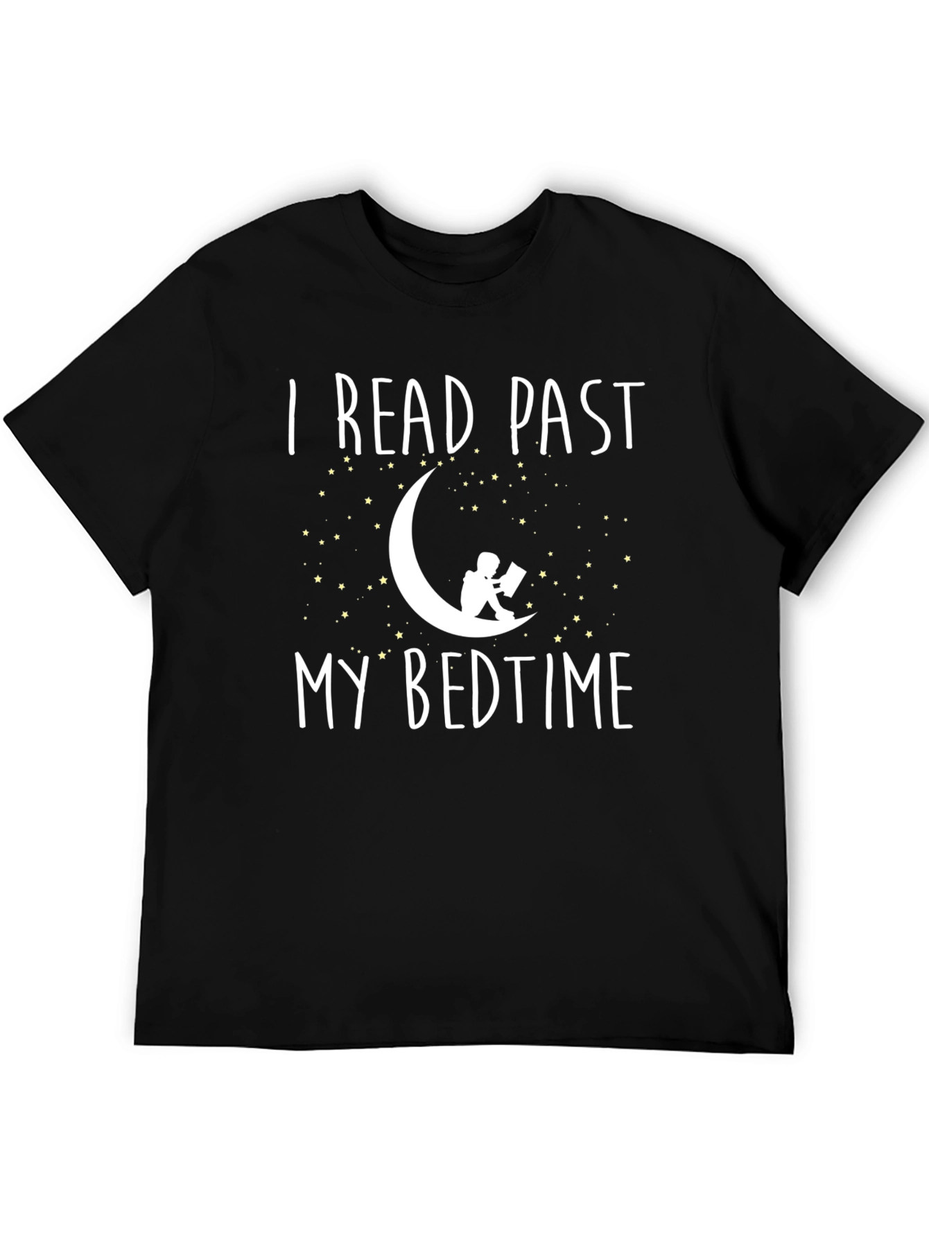 I Read Past My Bedtime T-Shirt Book Lover Tee