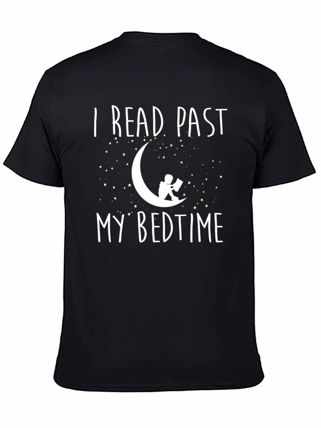 I Read Past My Bedtime T-Shirt Book Lover Tee
