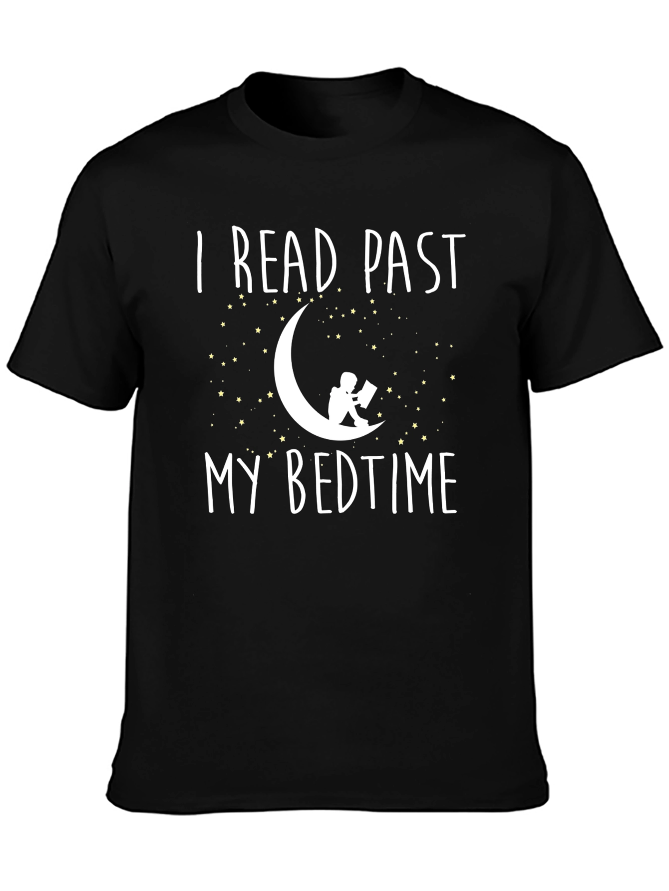 I Read Past My Bedtime T-Shirt Book Lover Tee