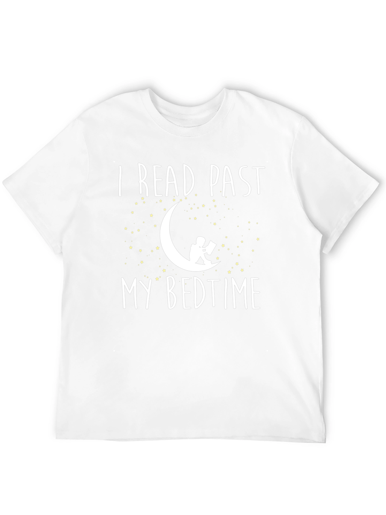 I Read Past My Bedtime T-Shirt Book Lover Tee