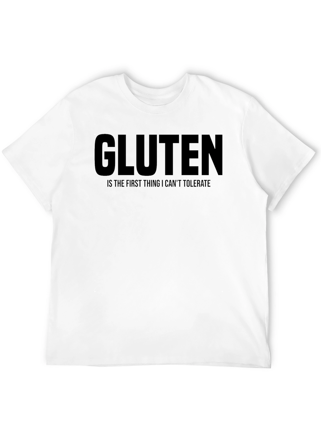 Gluten Intolerance T-Shirt - Funny Food Allergy Tee