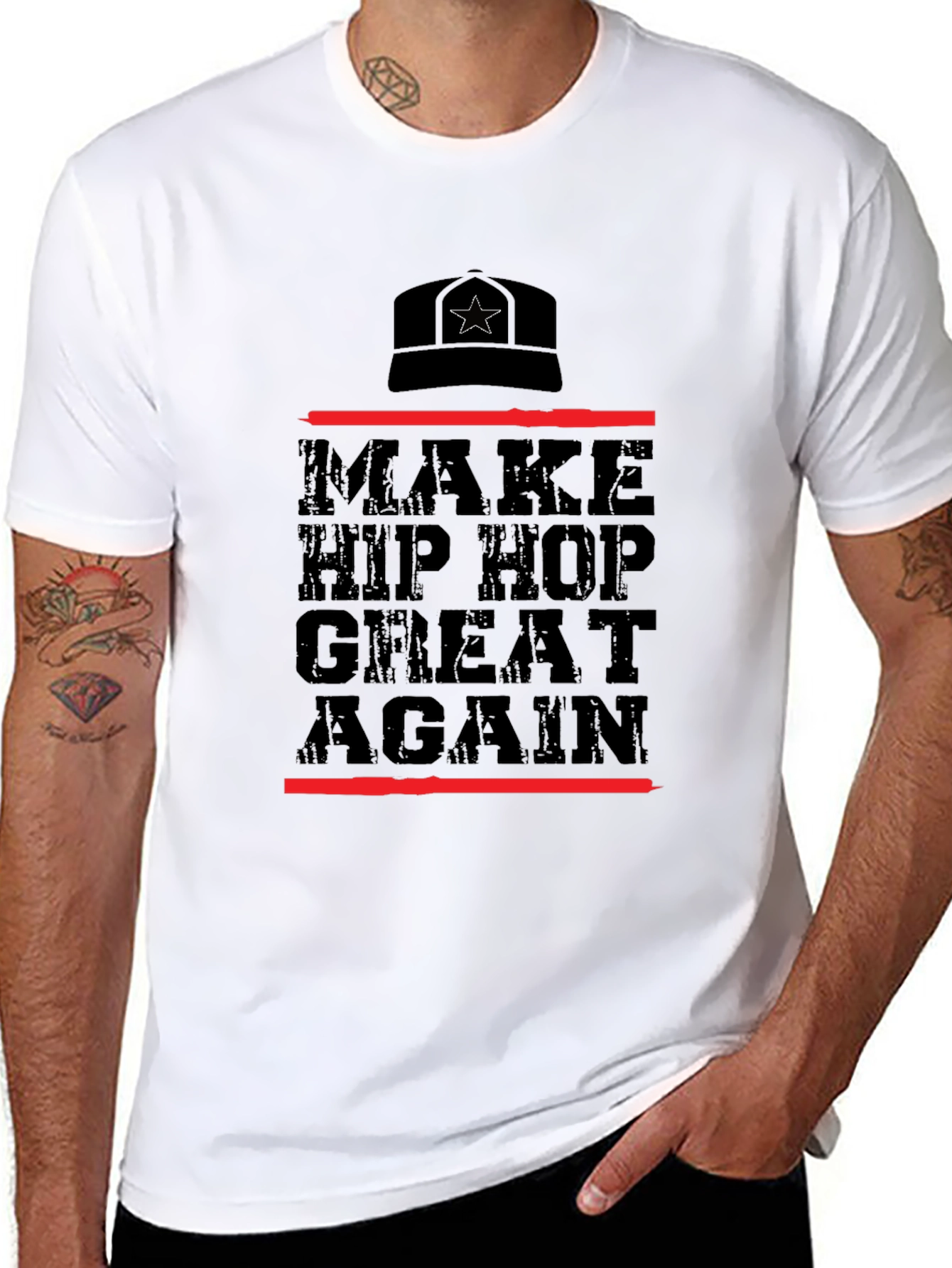 Make Hip Hop Great Again Graphic Tee