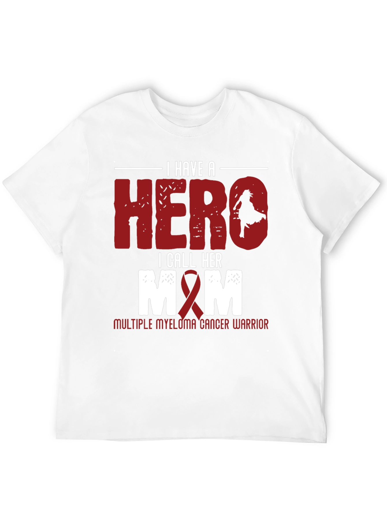 Hero Mom Cancer Warrior T-Shirt