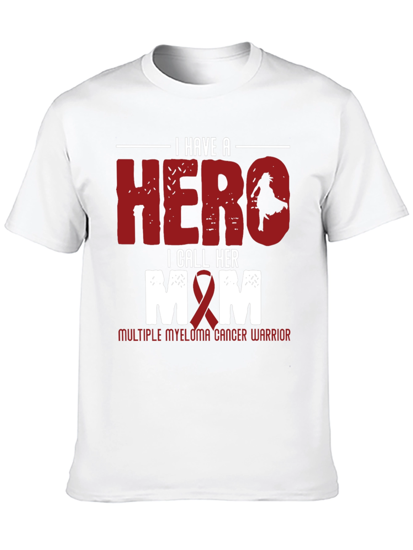 Hero Mom Cancer Warrior T-Shirt