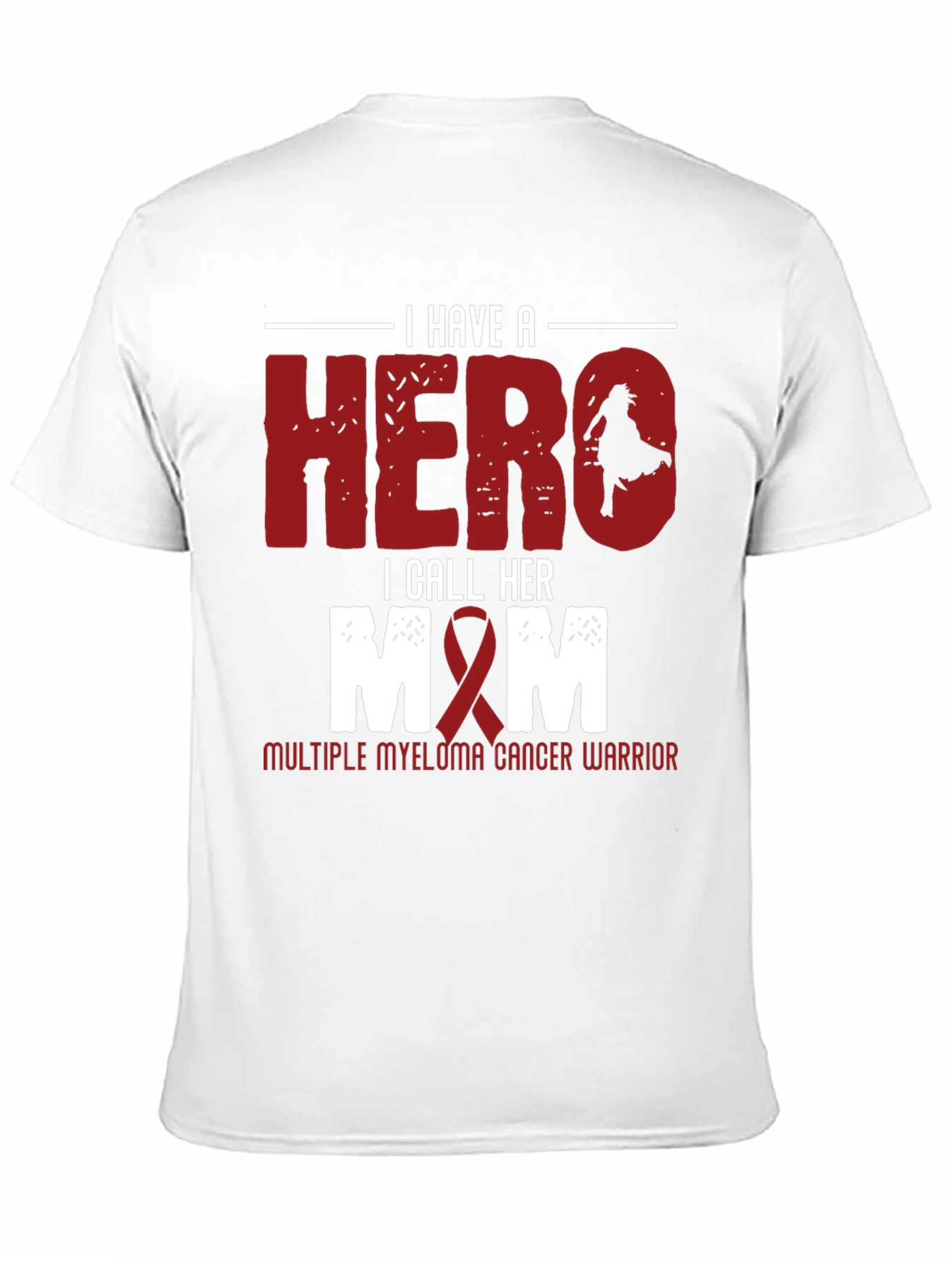 Hero Mom Cancer Warrior T-Shirt