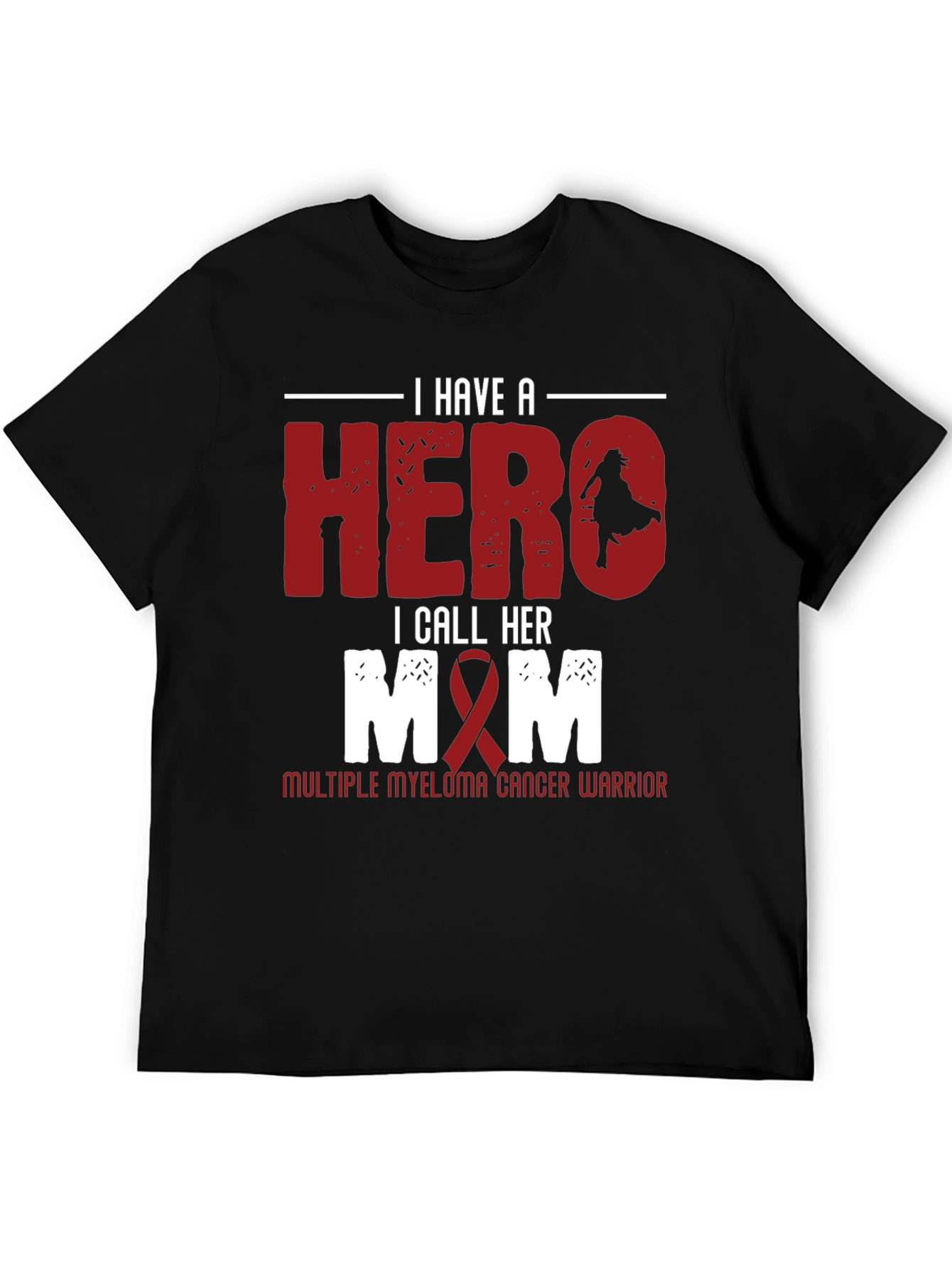 Hero Mom Cancer Warrior T-Shirt