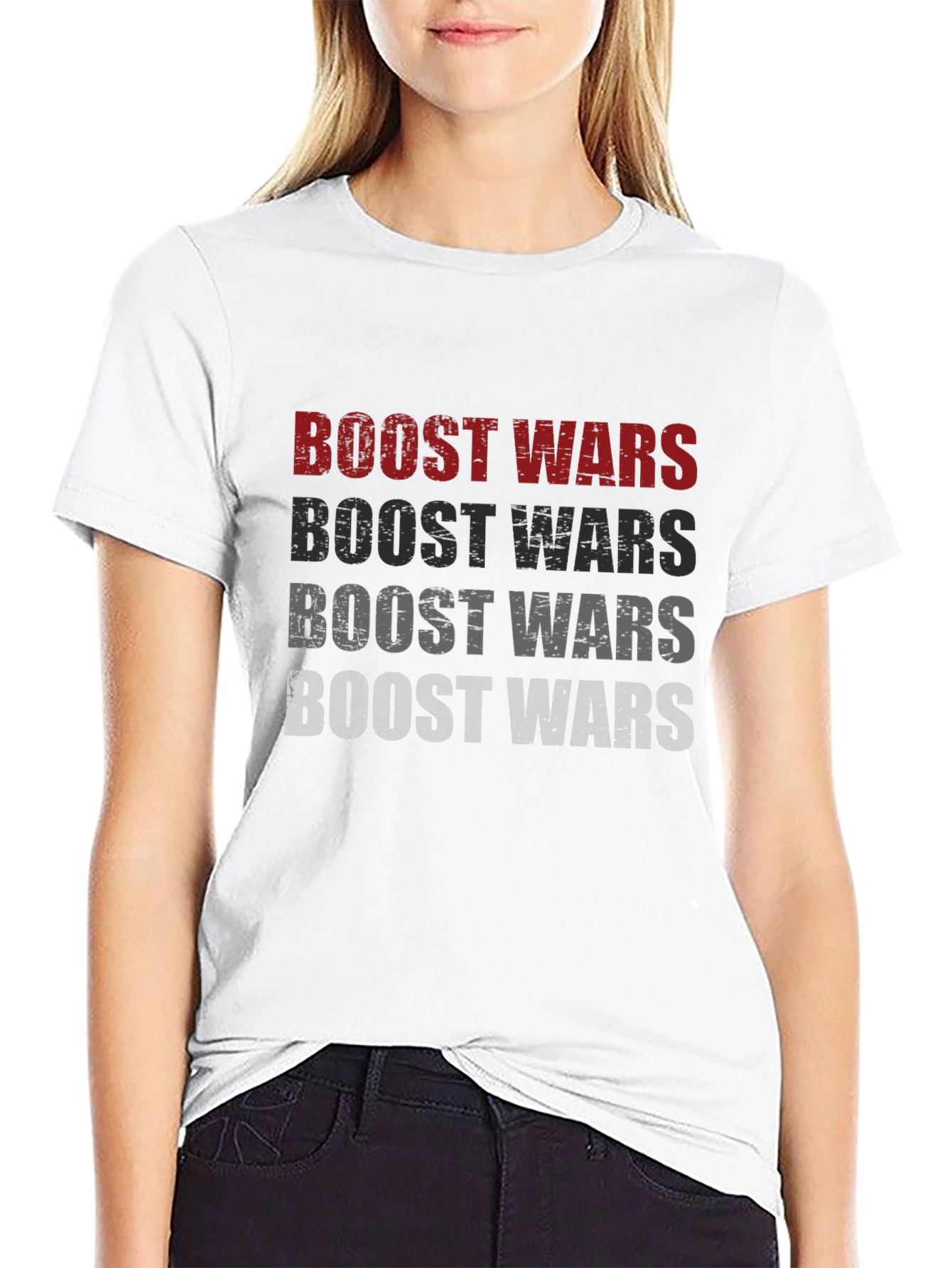 Boost Wars Graphic Tee - Black T-Shirt