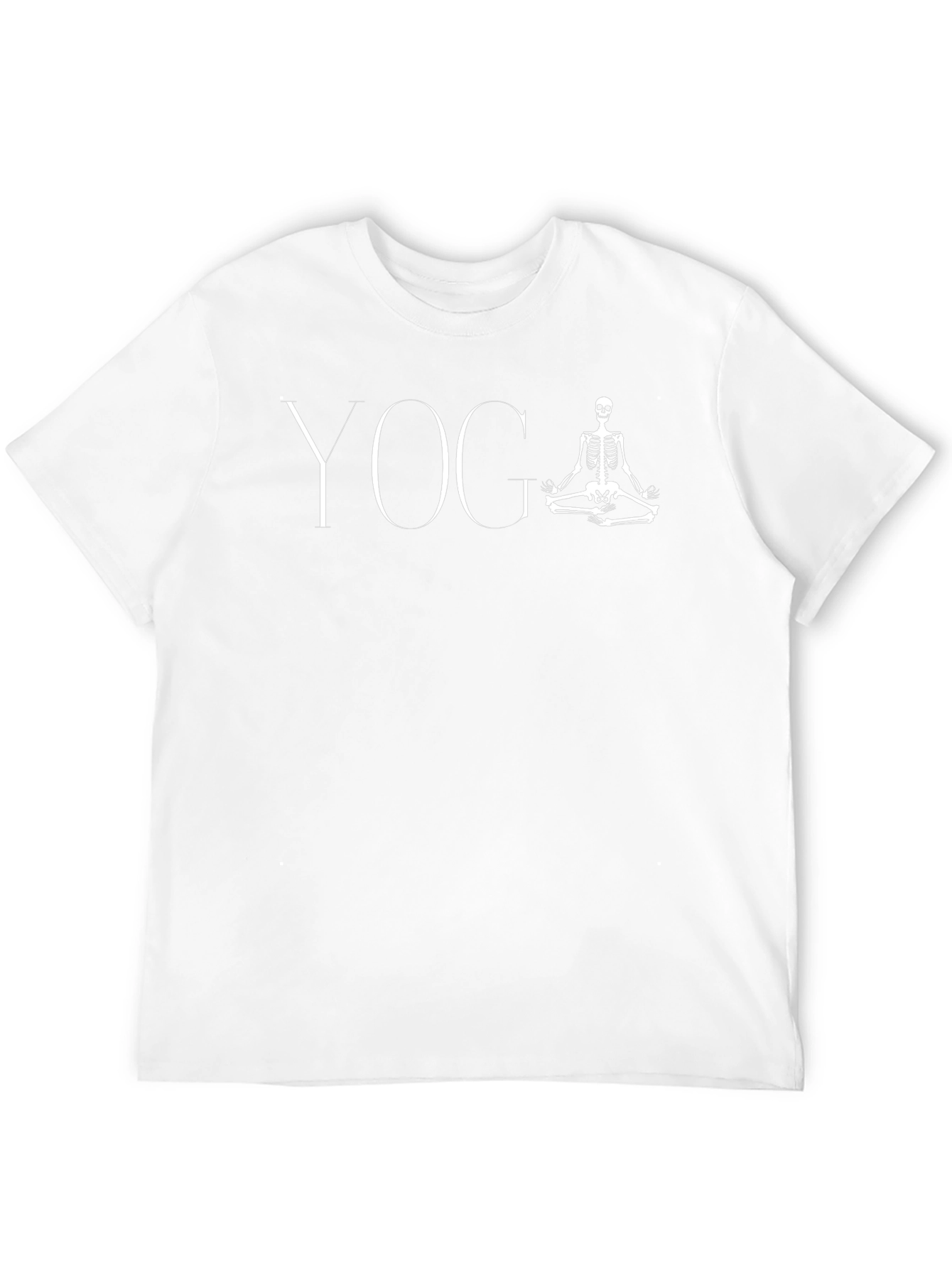 Yoga Skeleton Graphic T-Shirt
