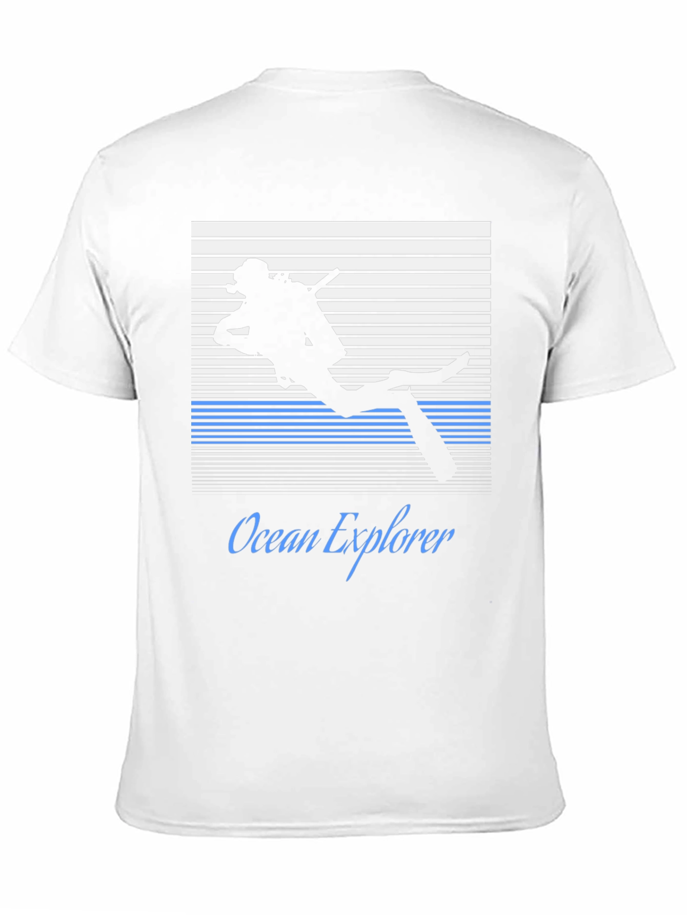 Ocean Explorer Scuba Diver Graphic Tee - Black