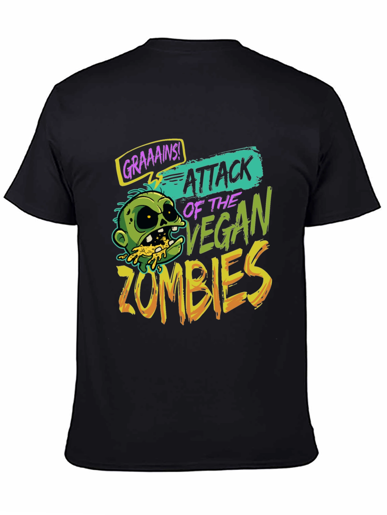 Attack of the Vegan Zombies T-Shirt