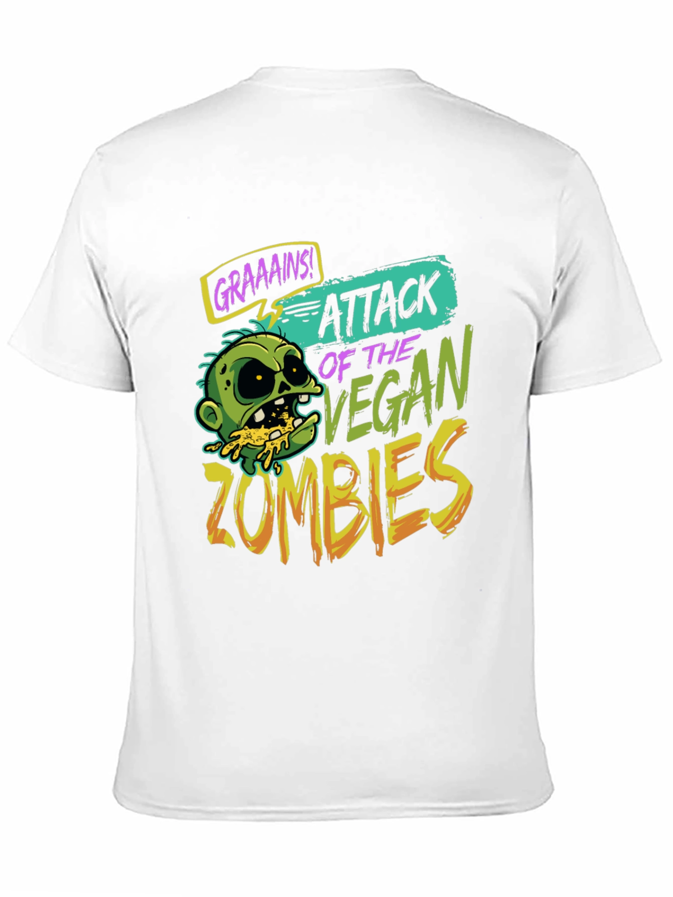 Attack of the Vegan Zombies T-Shirt