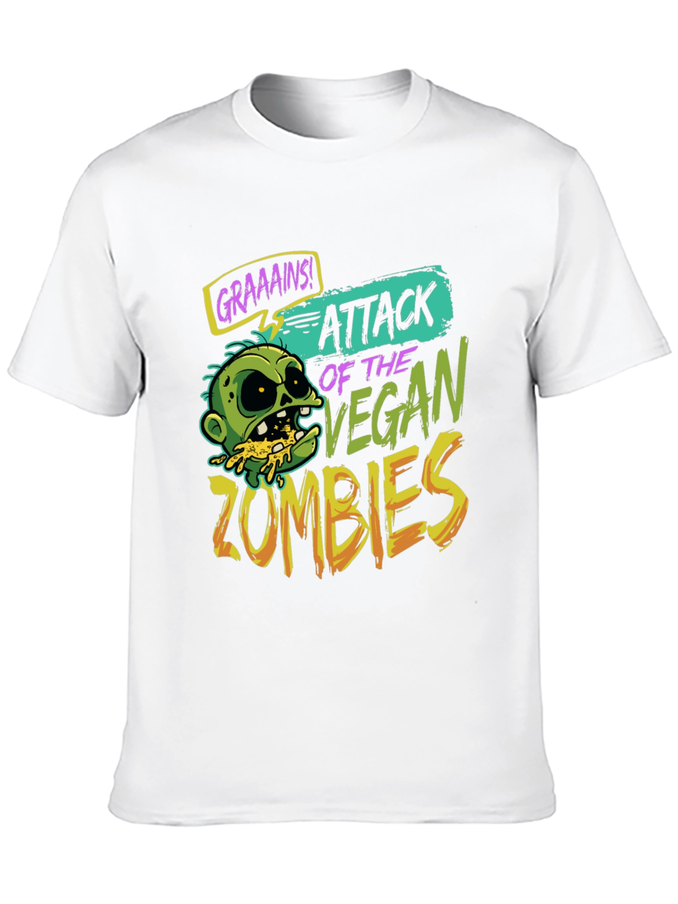 Attack of the Vegan Zombies T-Shirt