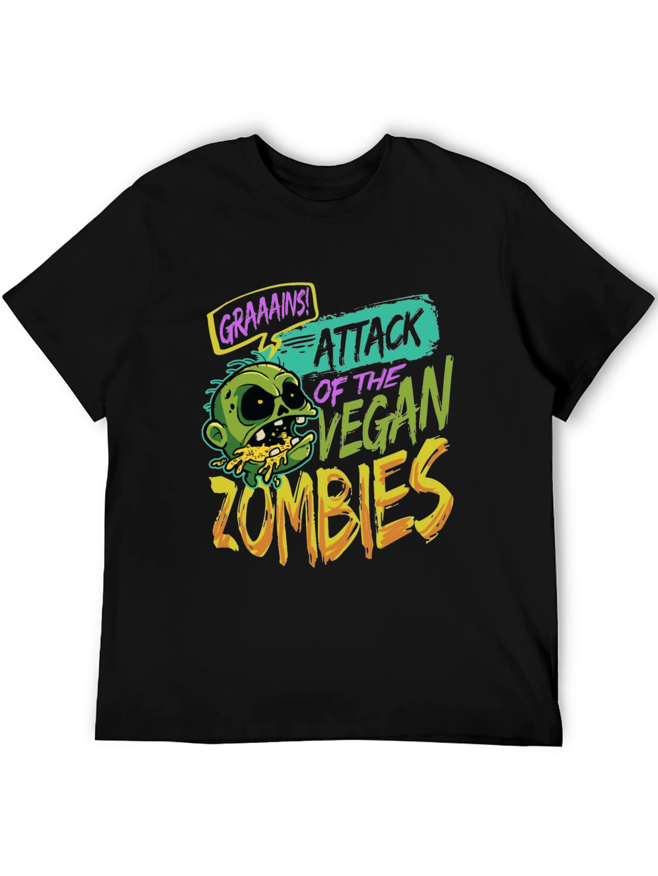Attack of the Vegan Zombies T-Shirt