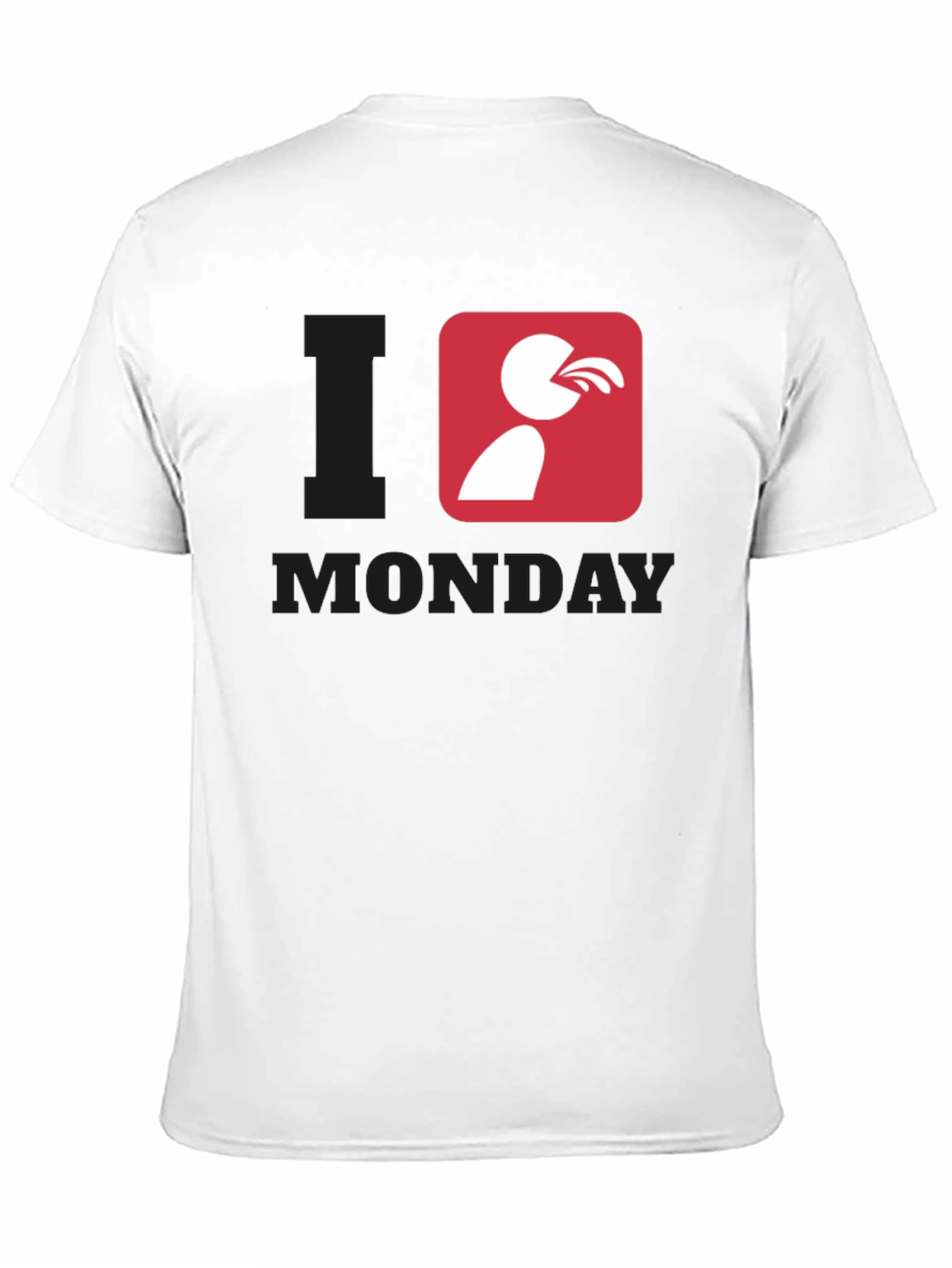 I Hate Monday Graphic Tee - Funny Novelty T-Shirt