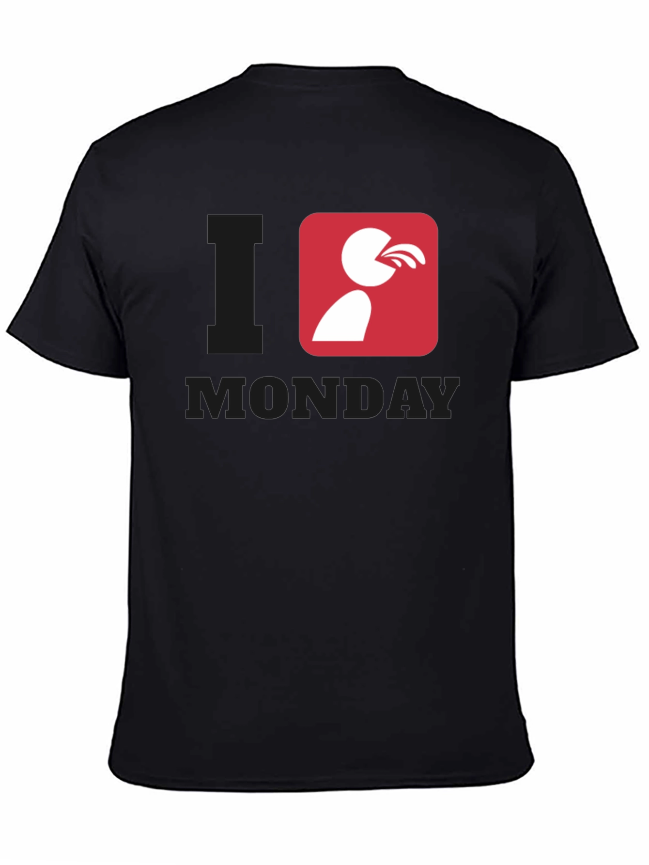I Hate Monday Graphic Tee - Funny Novelty T-Shirt