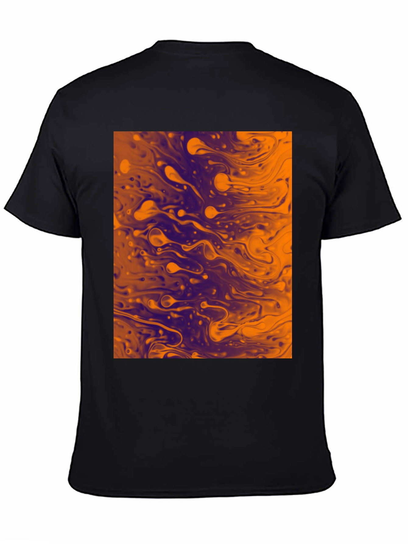 Abstract Print Graphic Tee - Modern Art T-Shirt