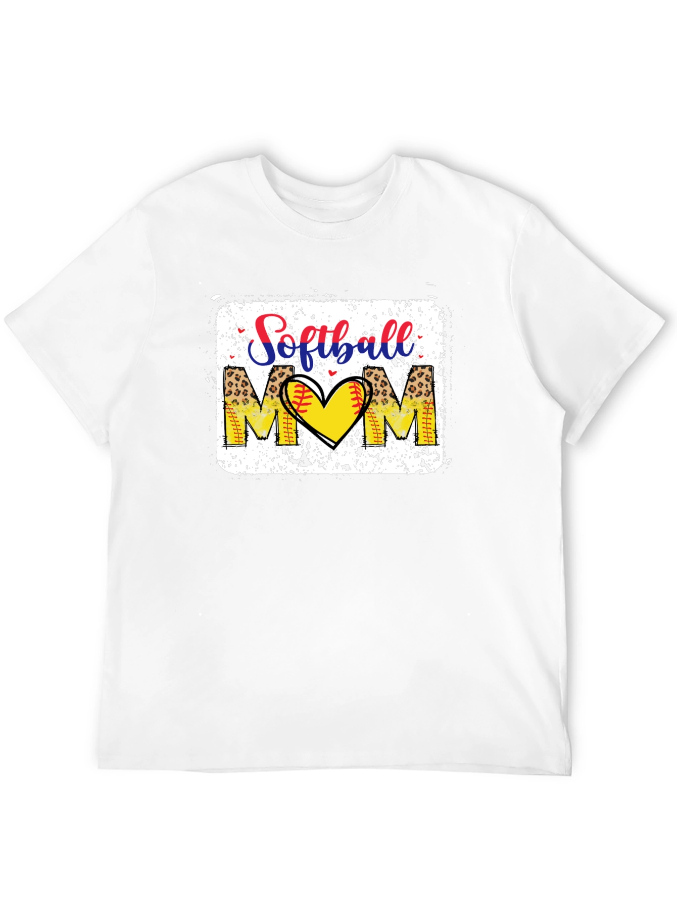 Softball Mom Graphic Tee - Trendy Sports Shirt