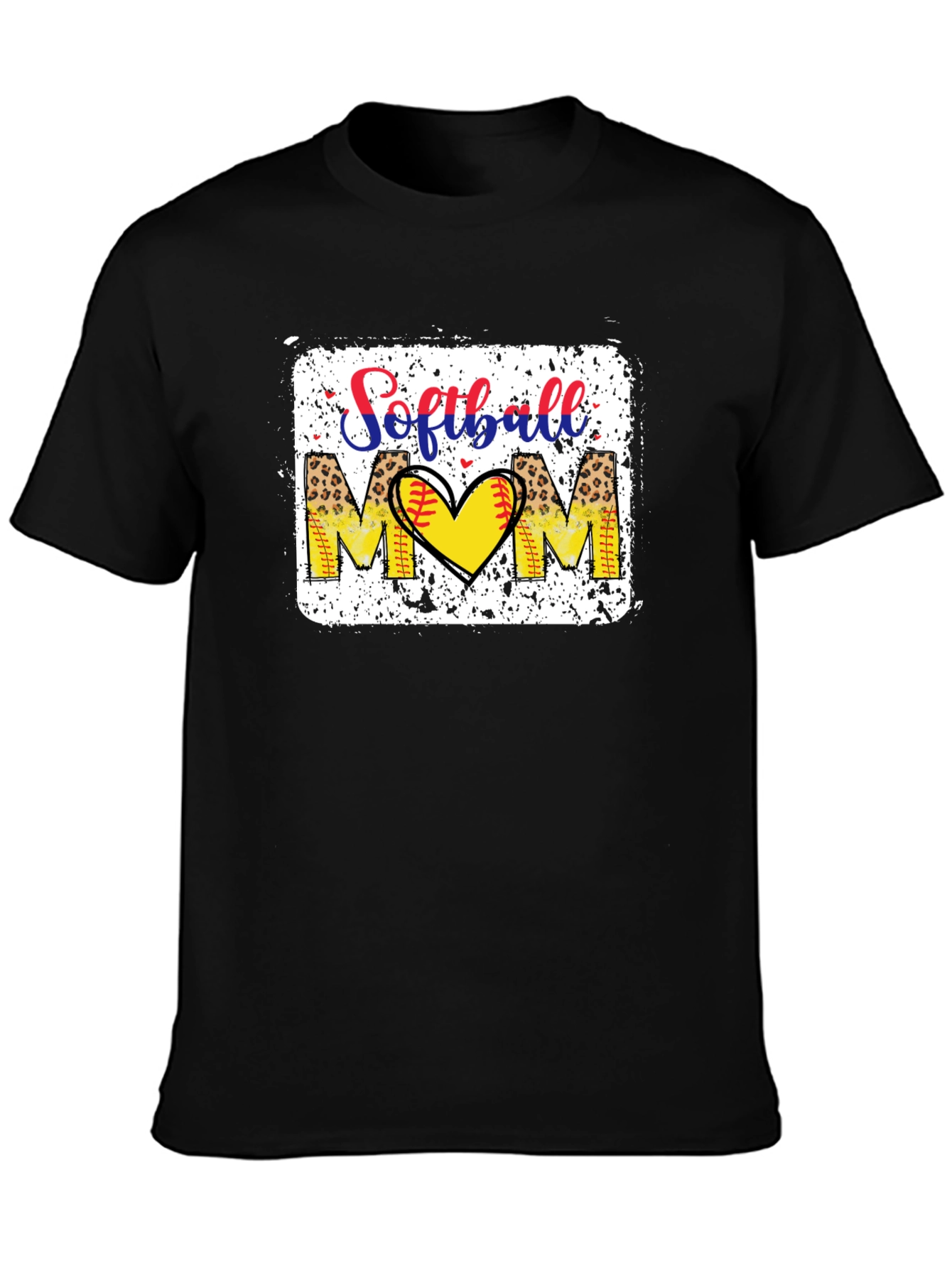 Softball Mom Graphic Tee - Trendy Sports Shirt