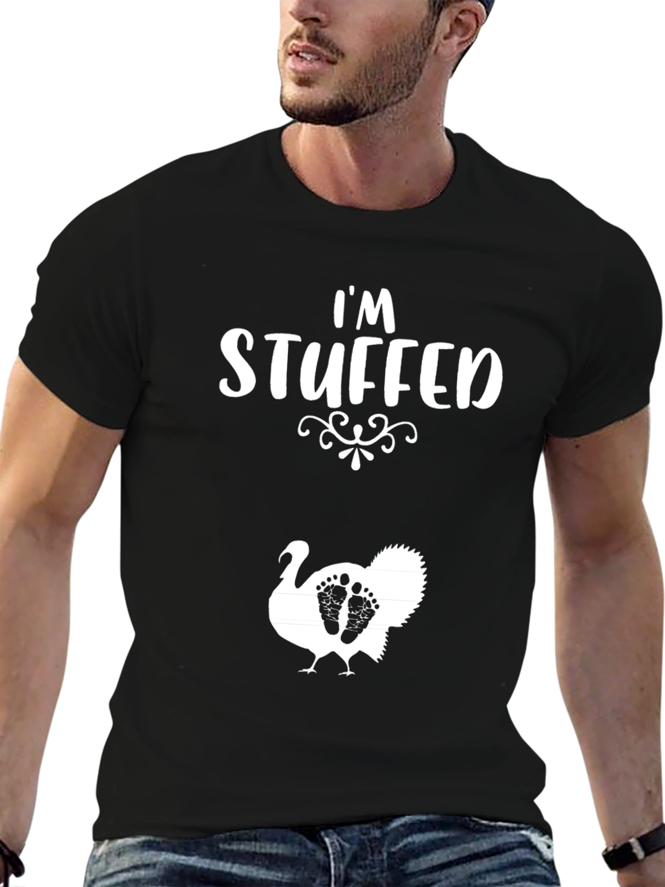 Im Stuffed Thanksgiving Pregnancy Shirt