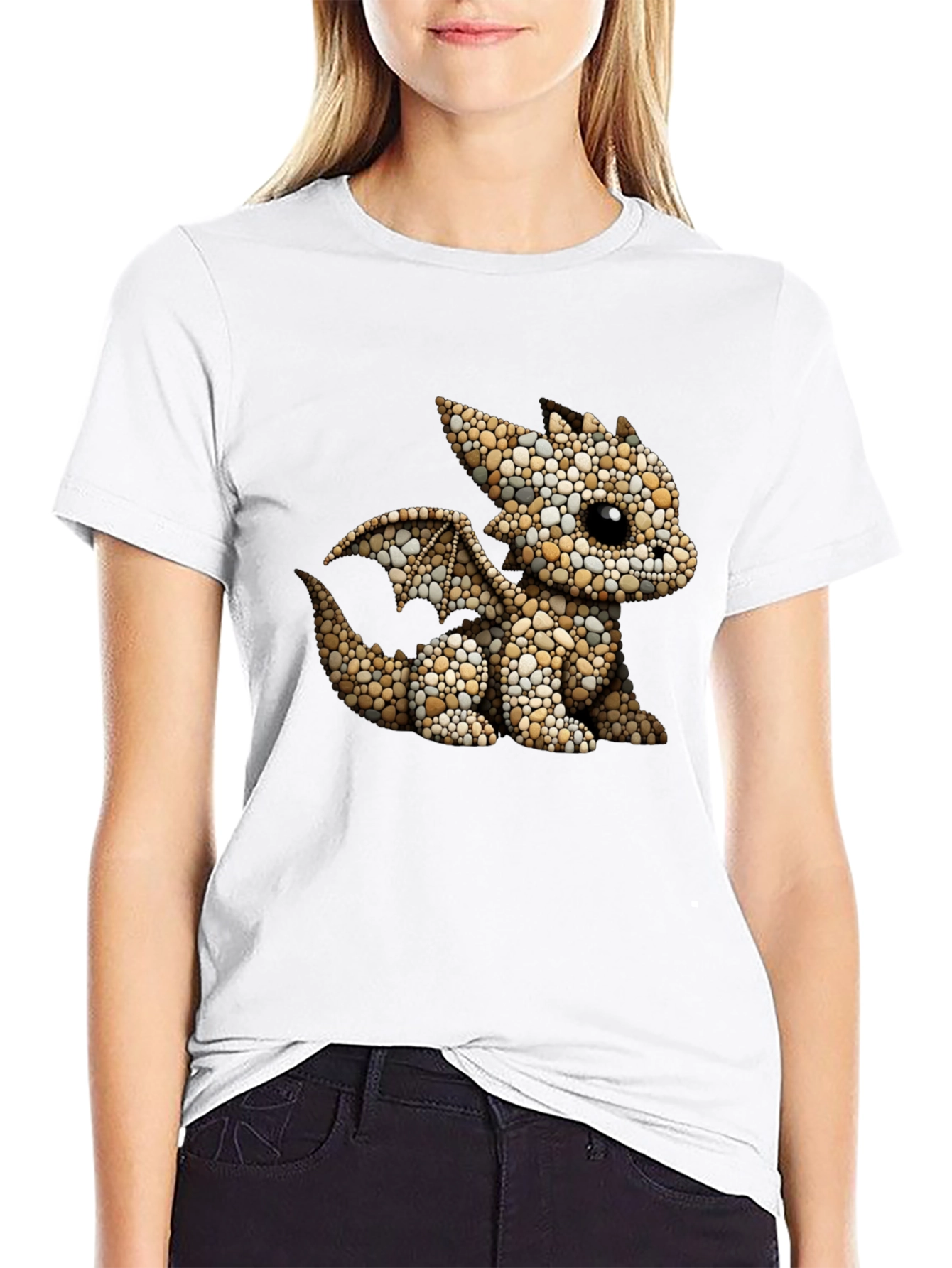 Dragon Pebble Art T-Shirt