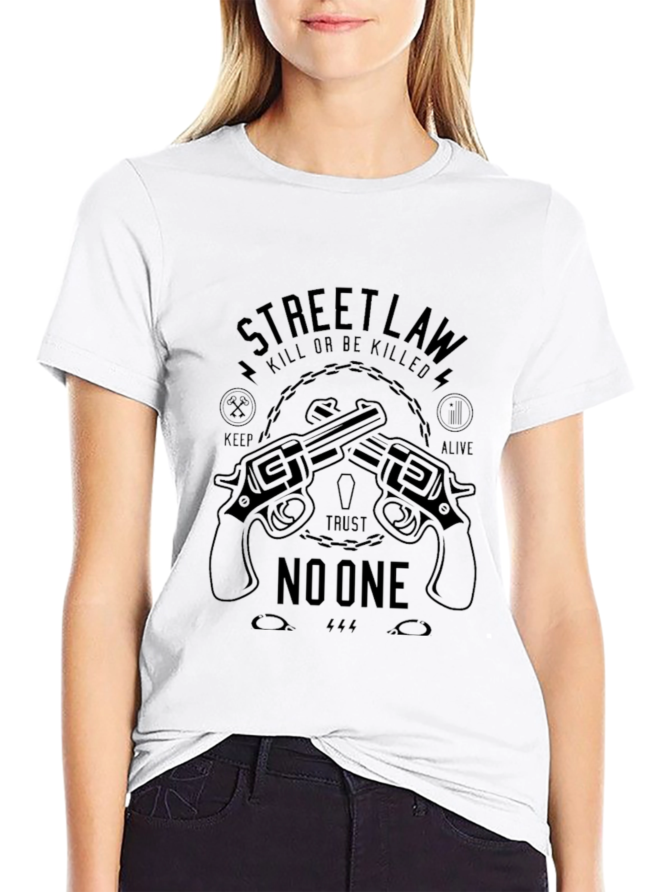 Street Law Graphic Tee