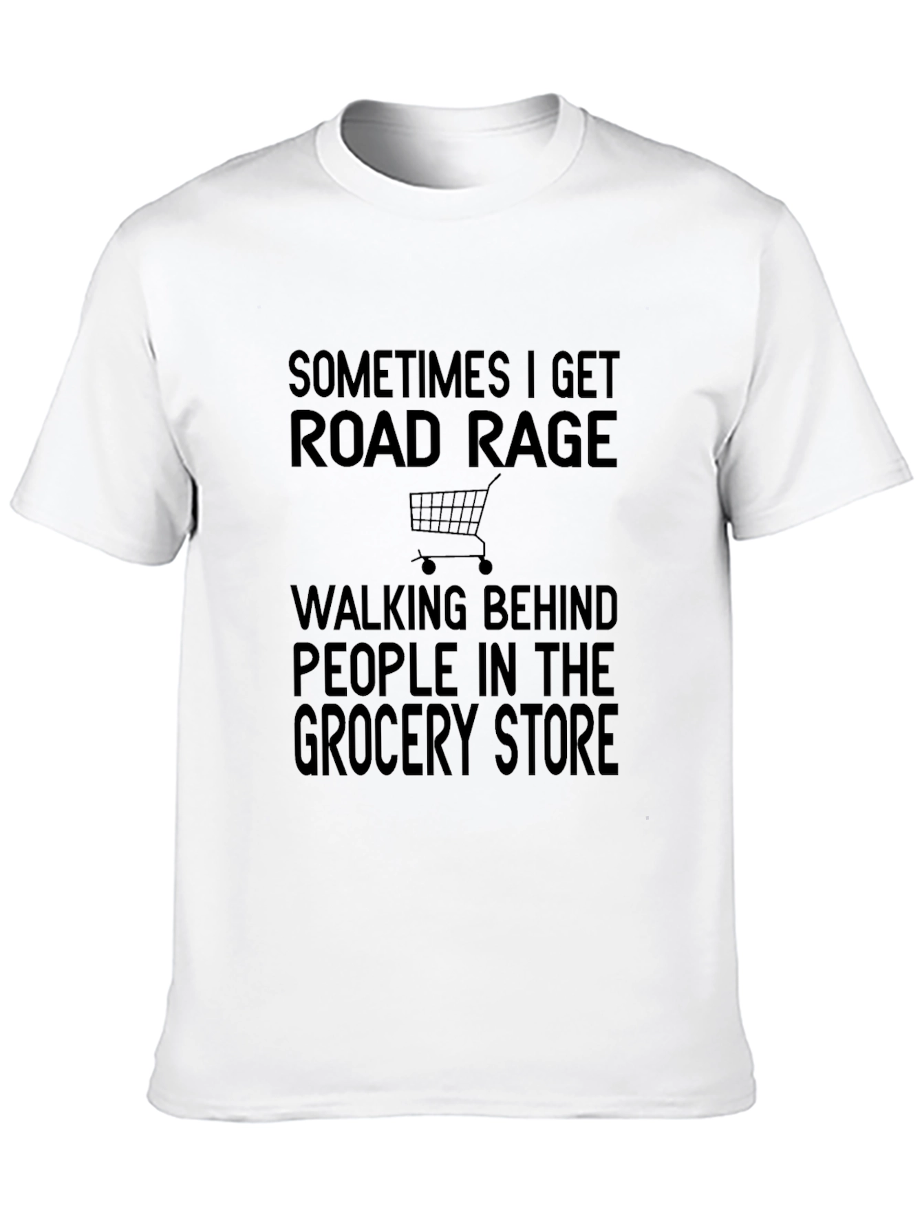 Road Rage Grocery Store T-Shirt