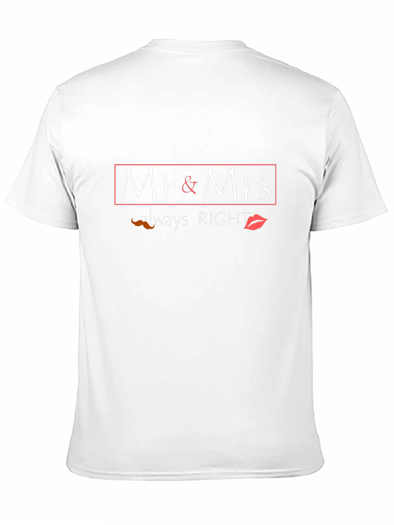 Mr. & Mrs. Always Right Black T-Shirt
