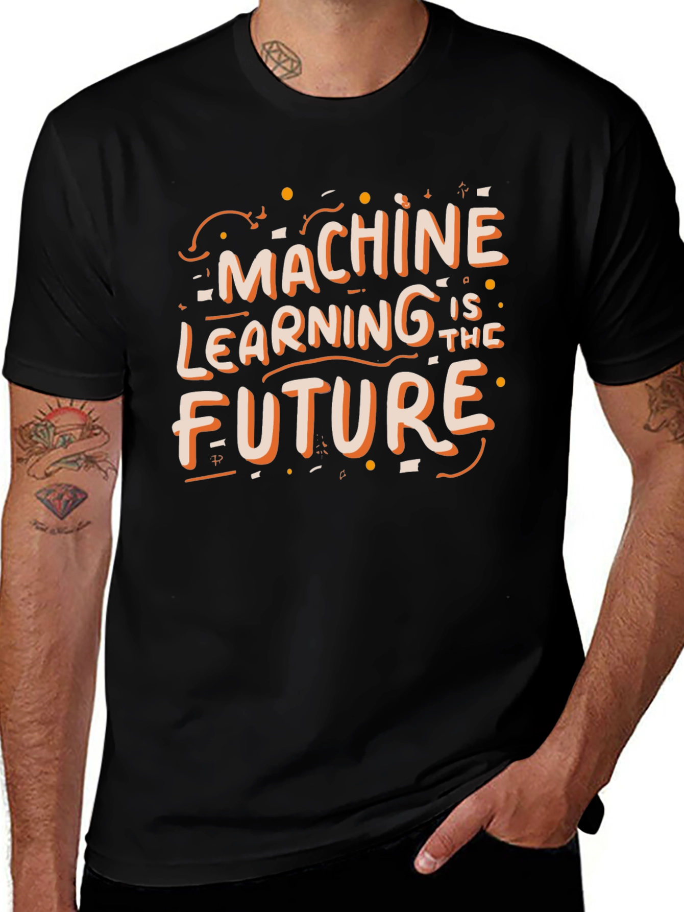 Machine Learning is the Future Graphic T-Shirt