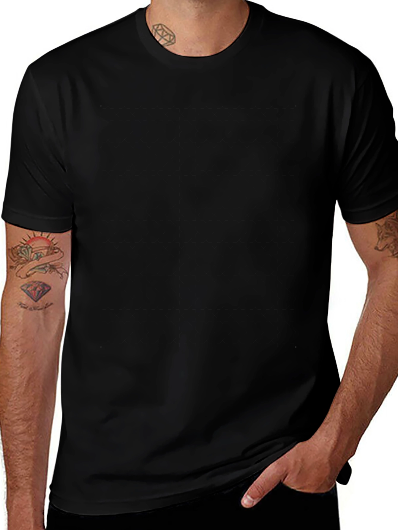 Mens Classic Black T-Shirt