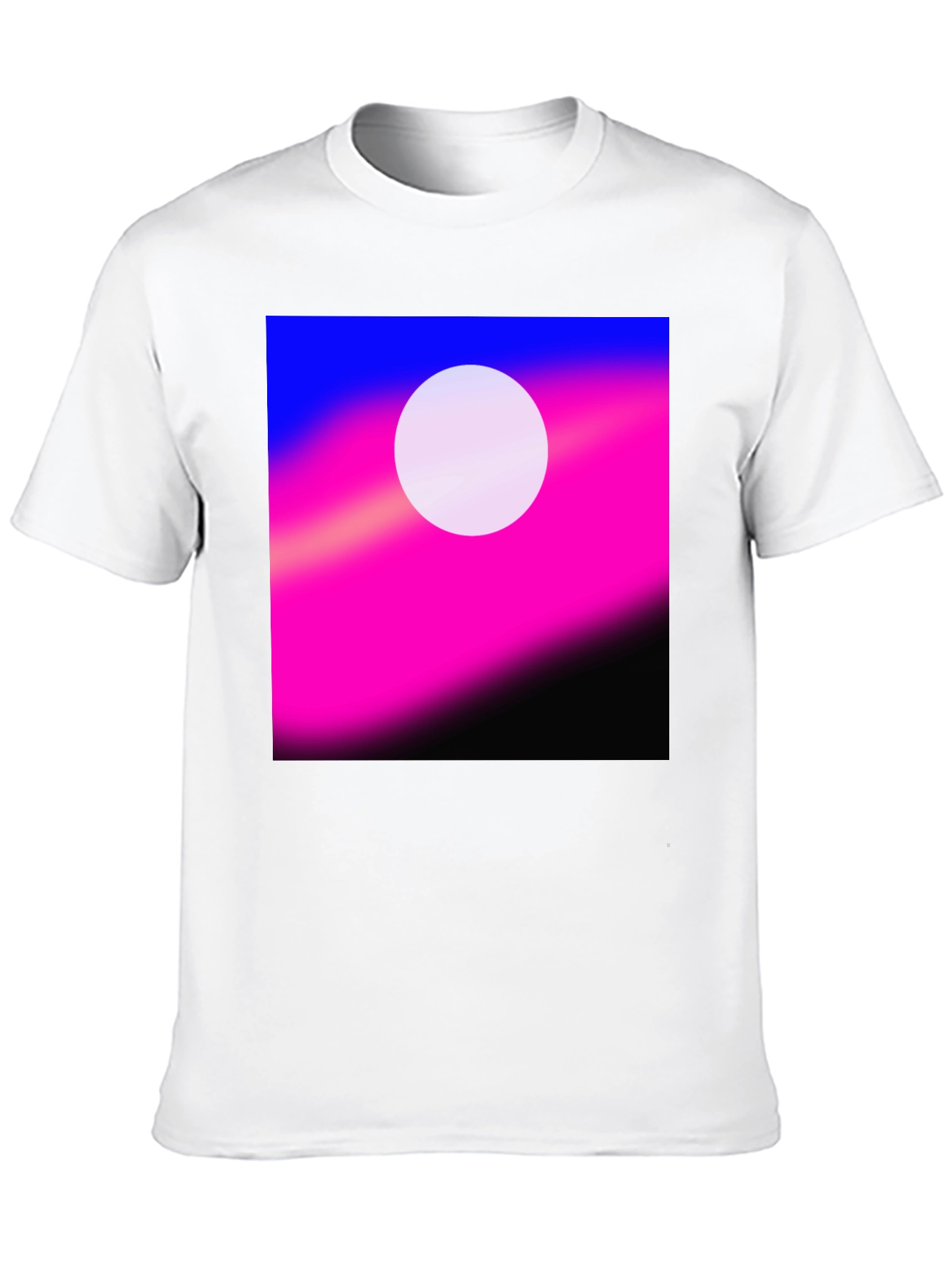 Modern Gradient Circle Graphic Tee