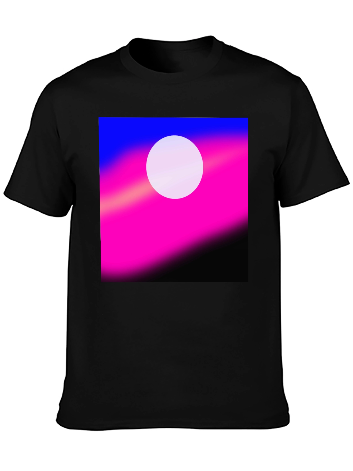 Modern Gradient Circle Graphic Tee