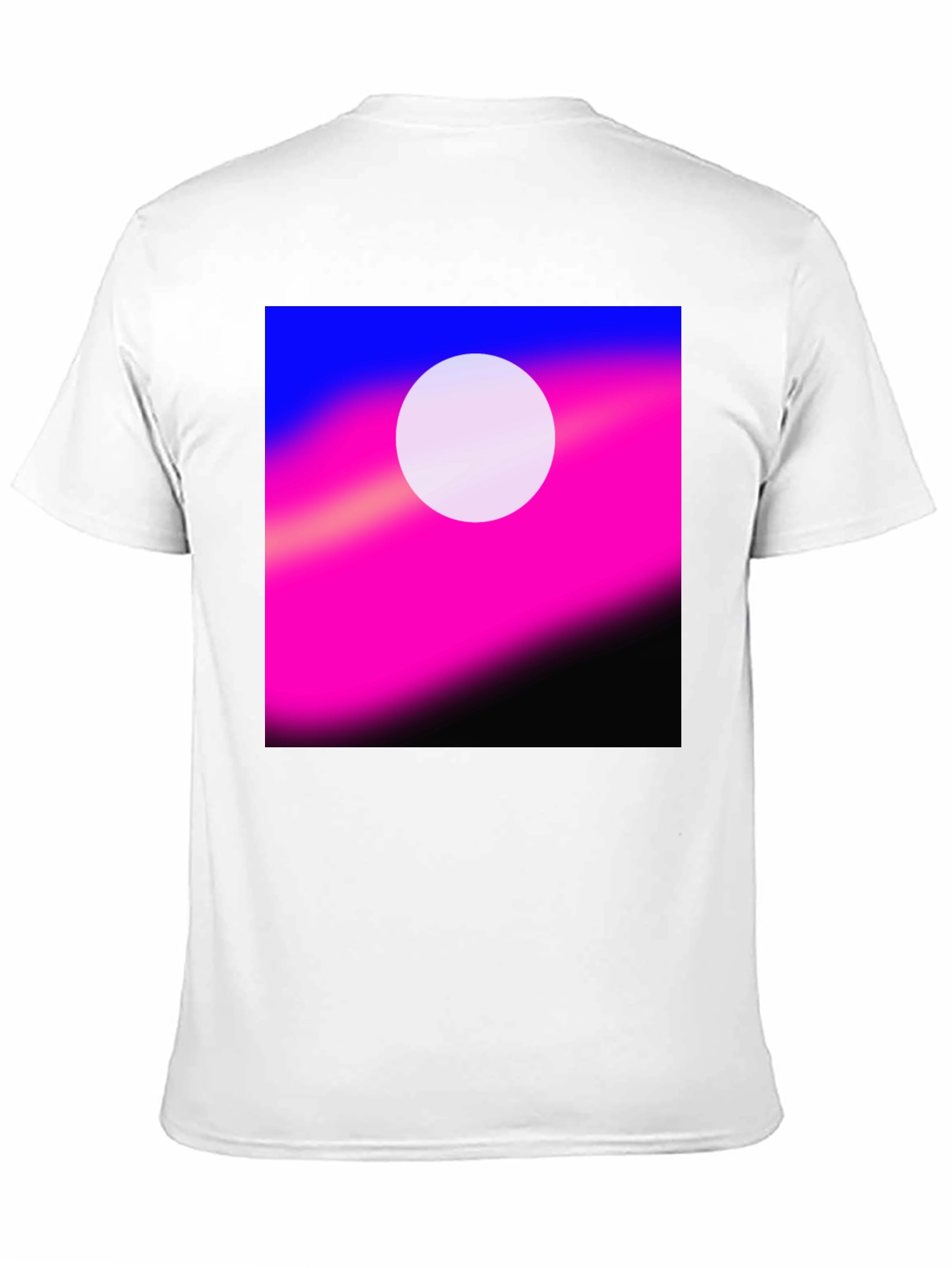 Modern Gradient Circle Graphic Tee