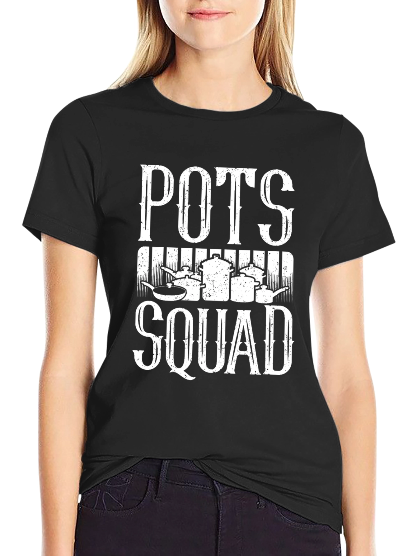 Pots Squad Graphic Tee - Cookware Crew Shirt