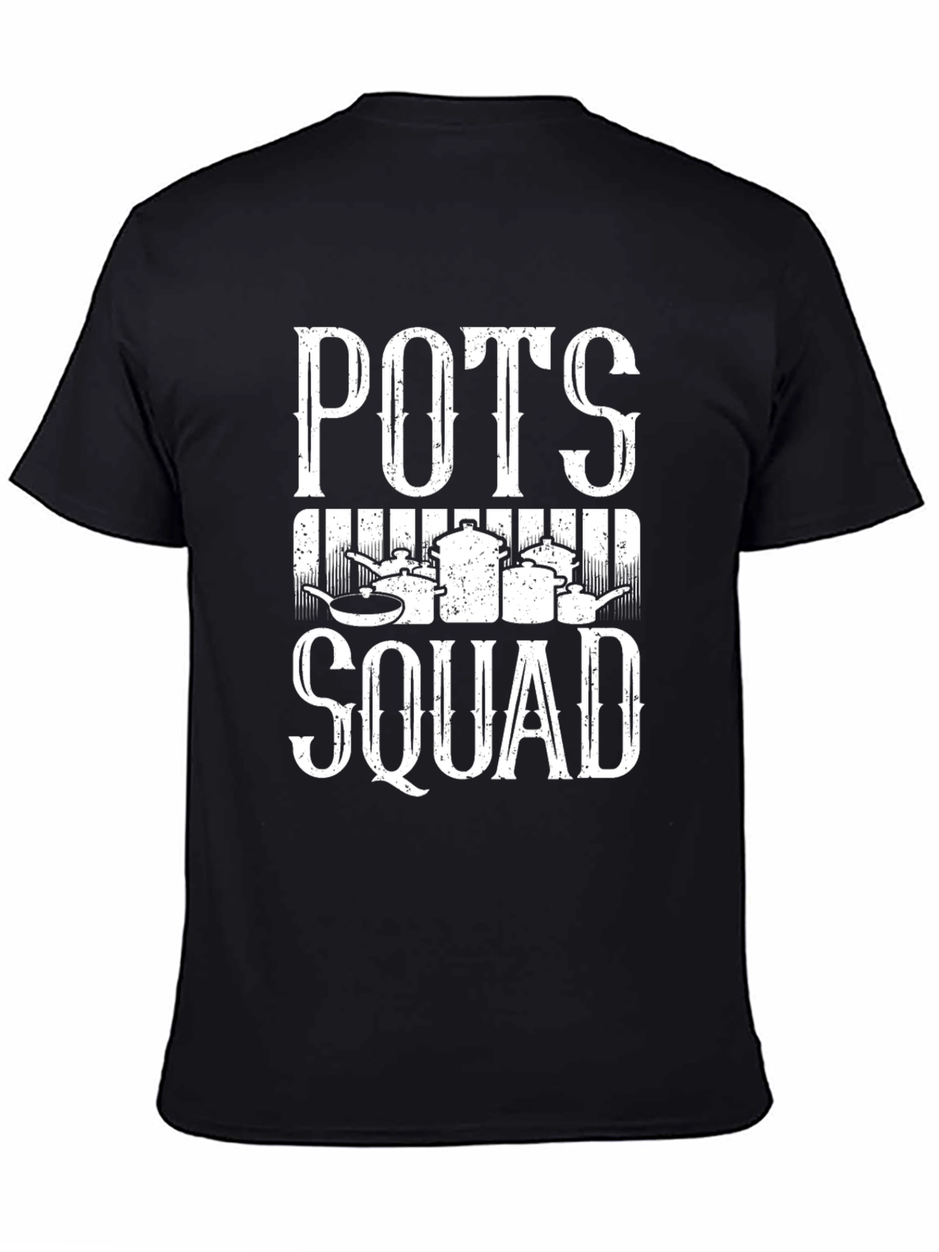 Pots Squad Graphic Tee - Cookware Crew Shirt