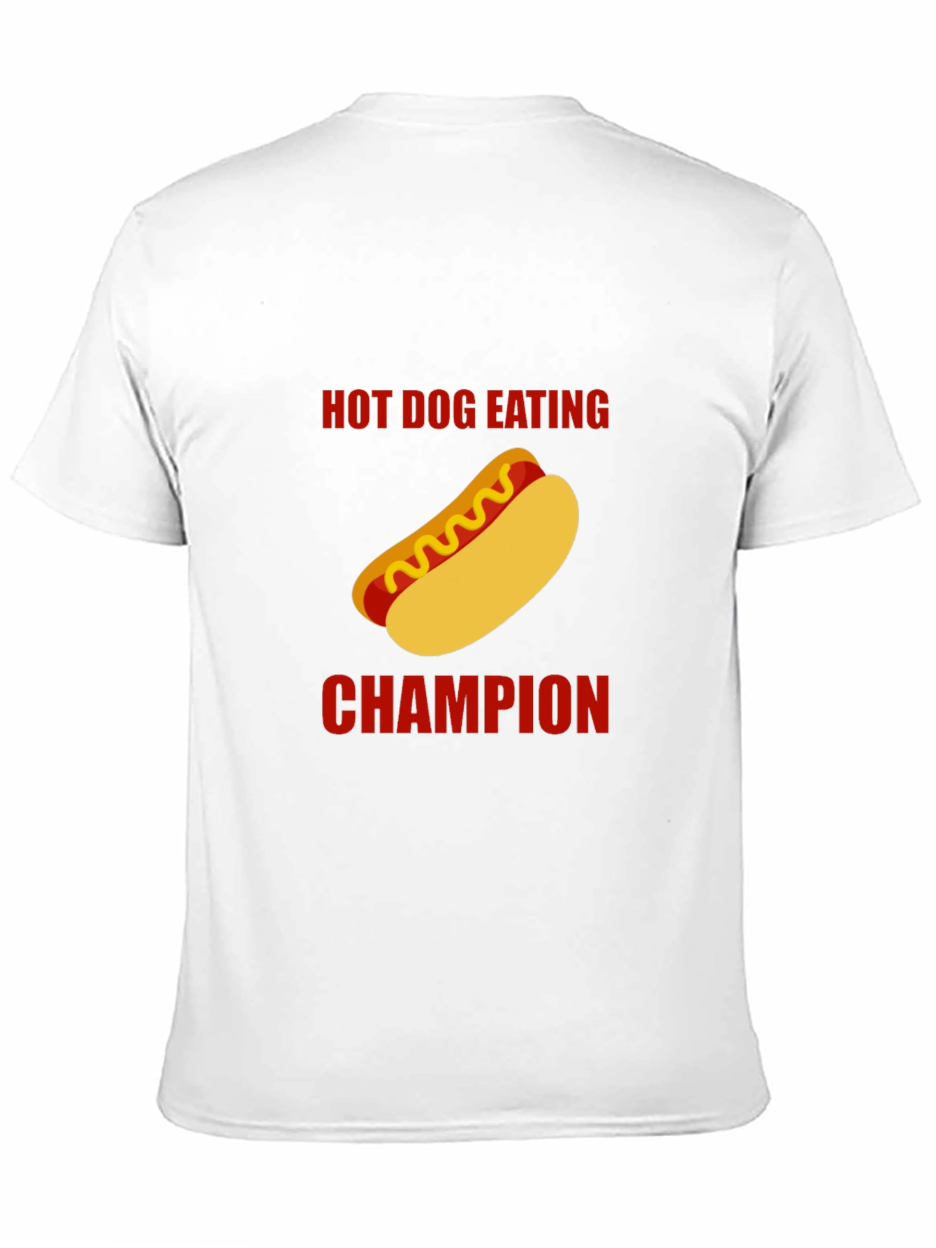Hot Dog Eating Champion Graphic T-Shirt