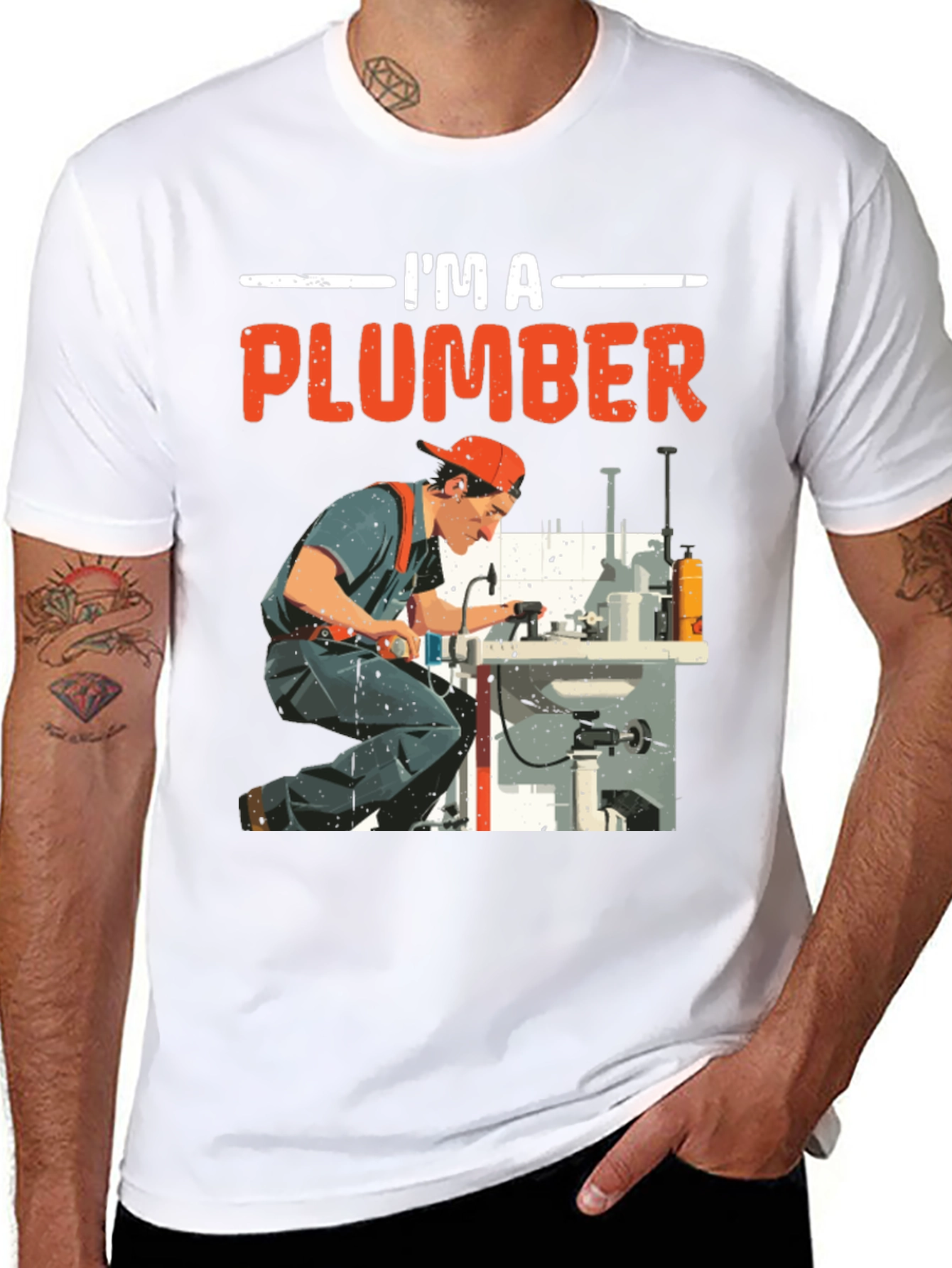 Im a Plumber Graphic T-Shirt