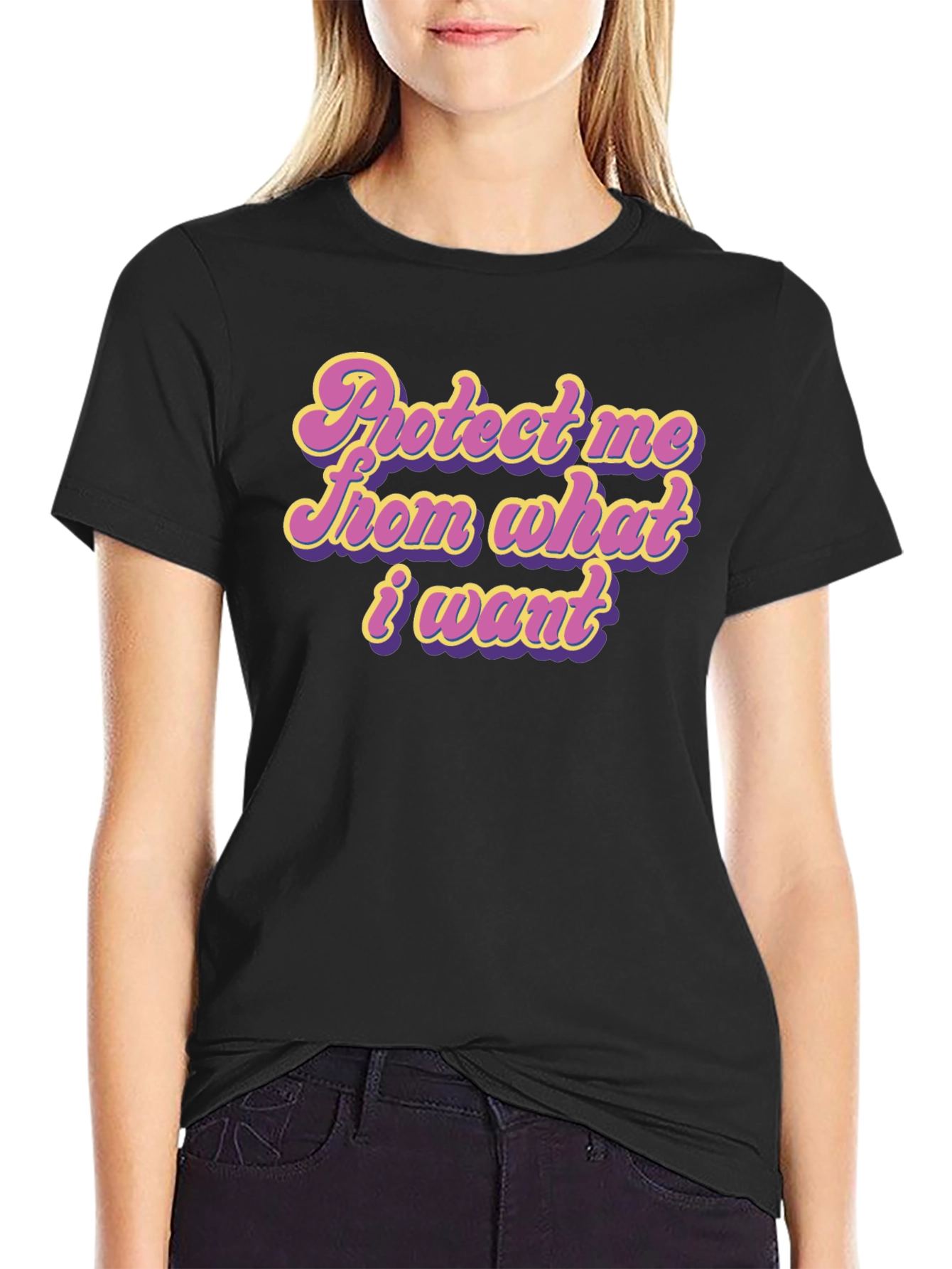 Protect Me From What I Want Graphic T-Shirt
