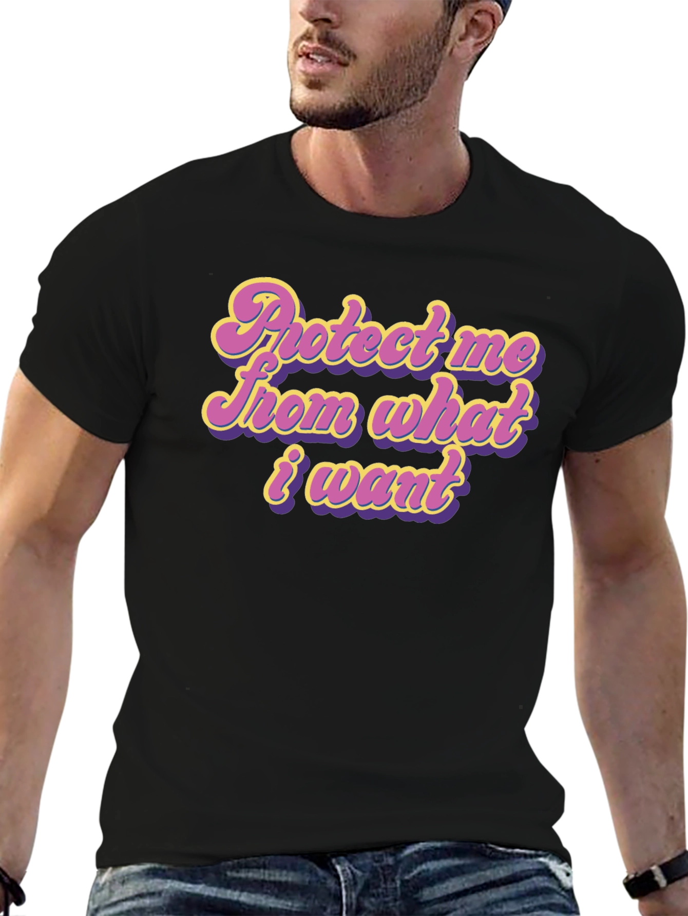 Protect Me From What I Want Graphic T-Shirt
