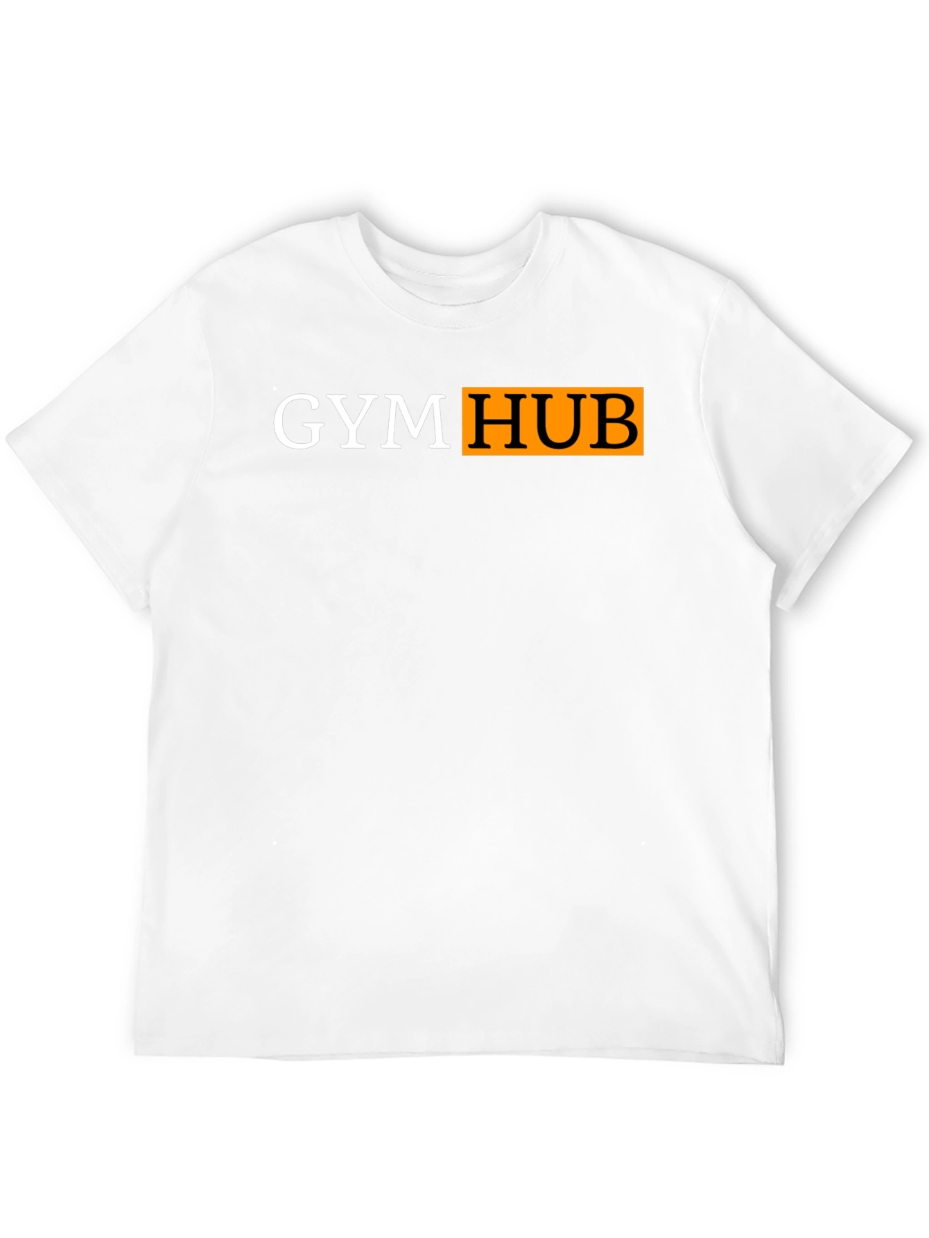 Gym Hub Black T-Shirt - Funny Workout Tee
