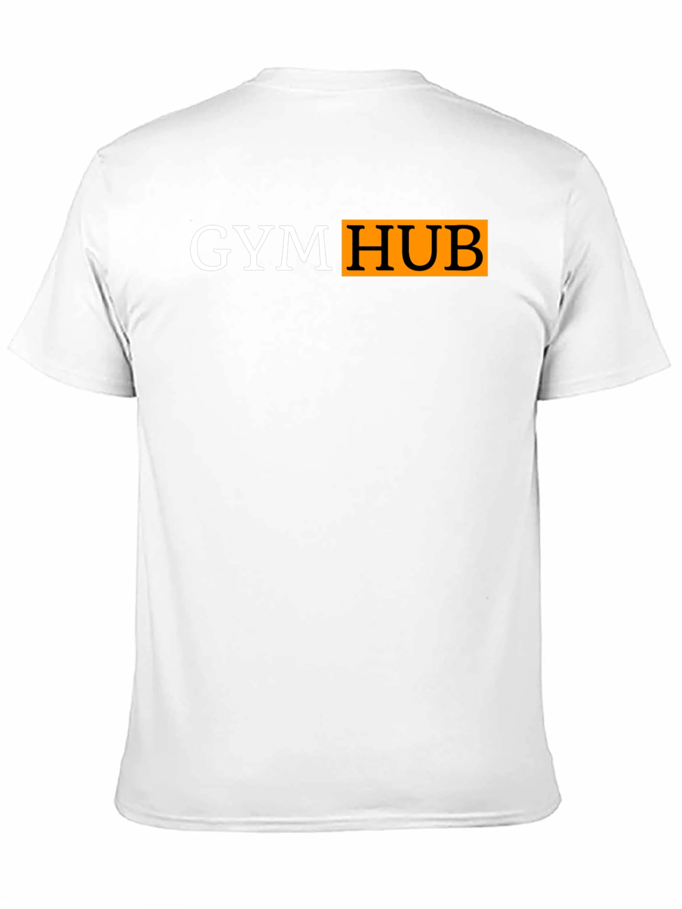 Gym Hub Black T-Shirt - Funny Workout Tee