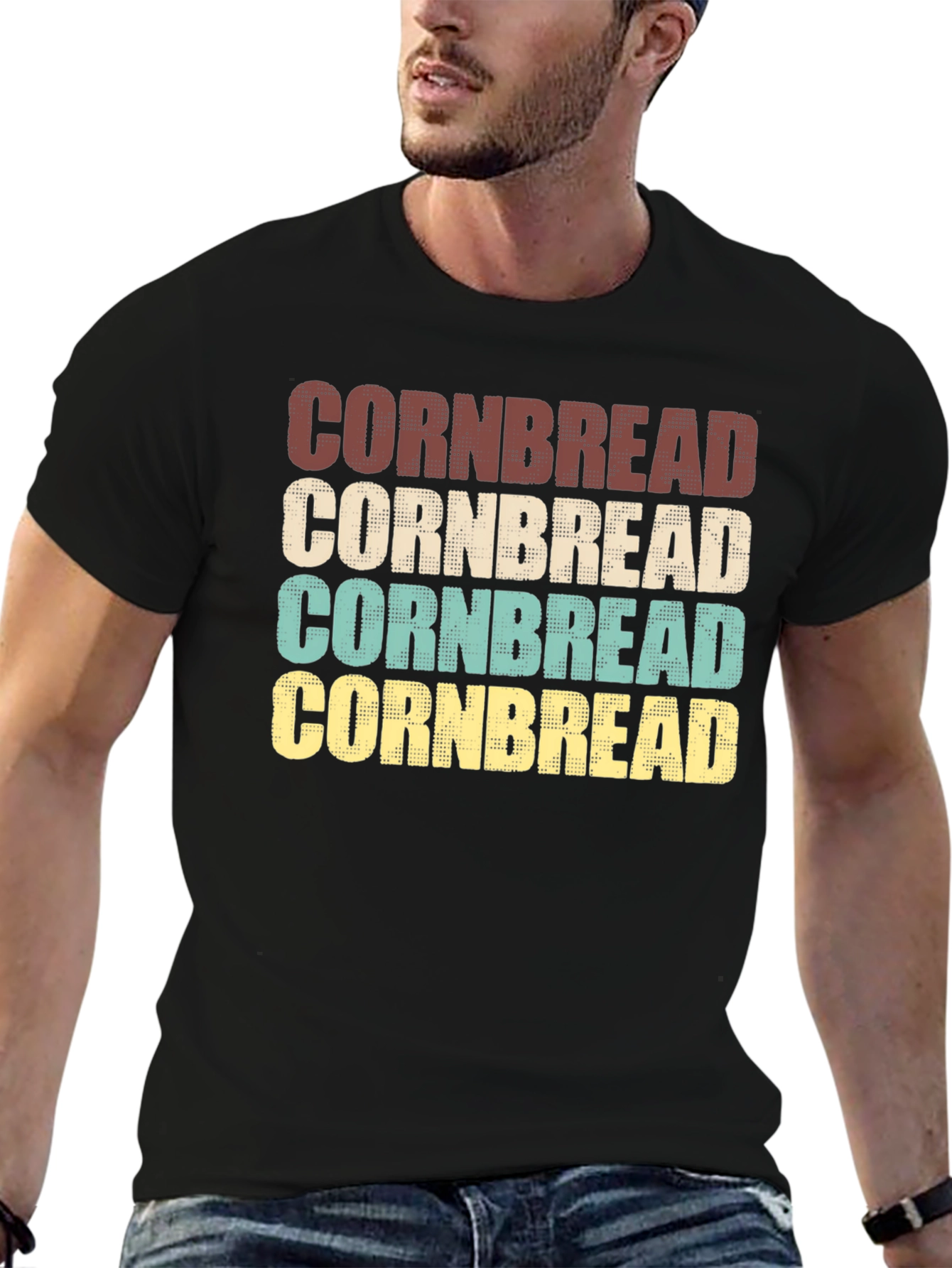 Retro CORNBREAD Graphic Tee